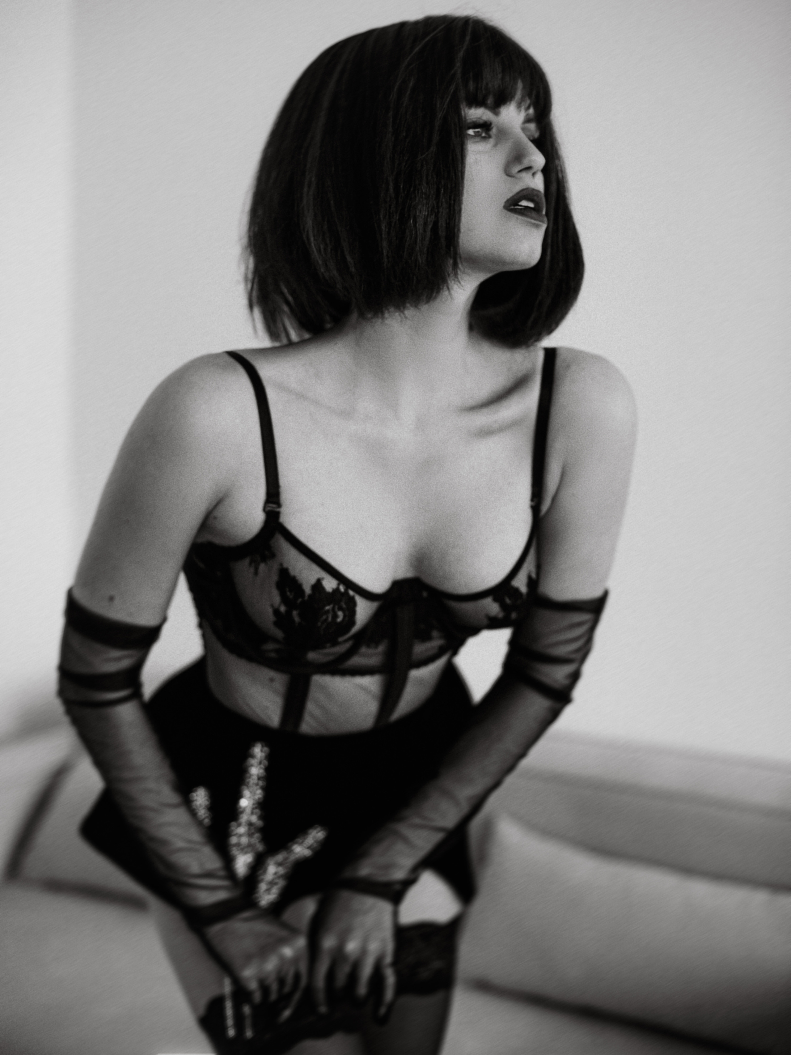 Чувственный женский портрет | будуар. Фотограф Бурнашкина Натали Москва