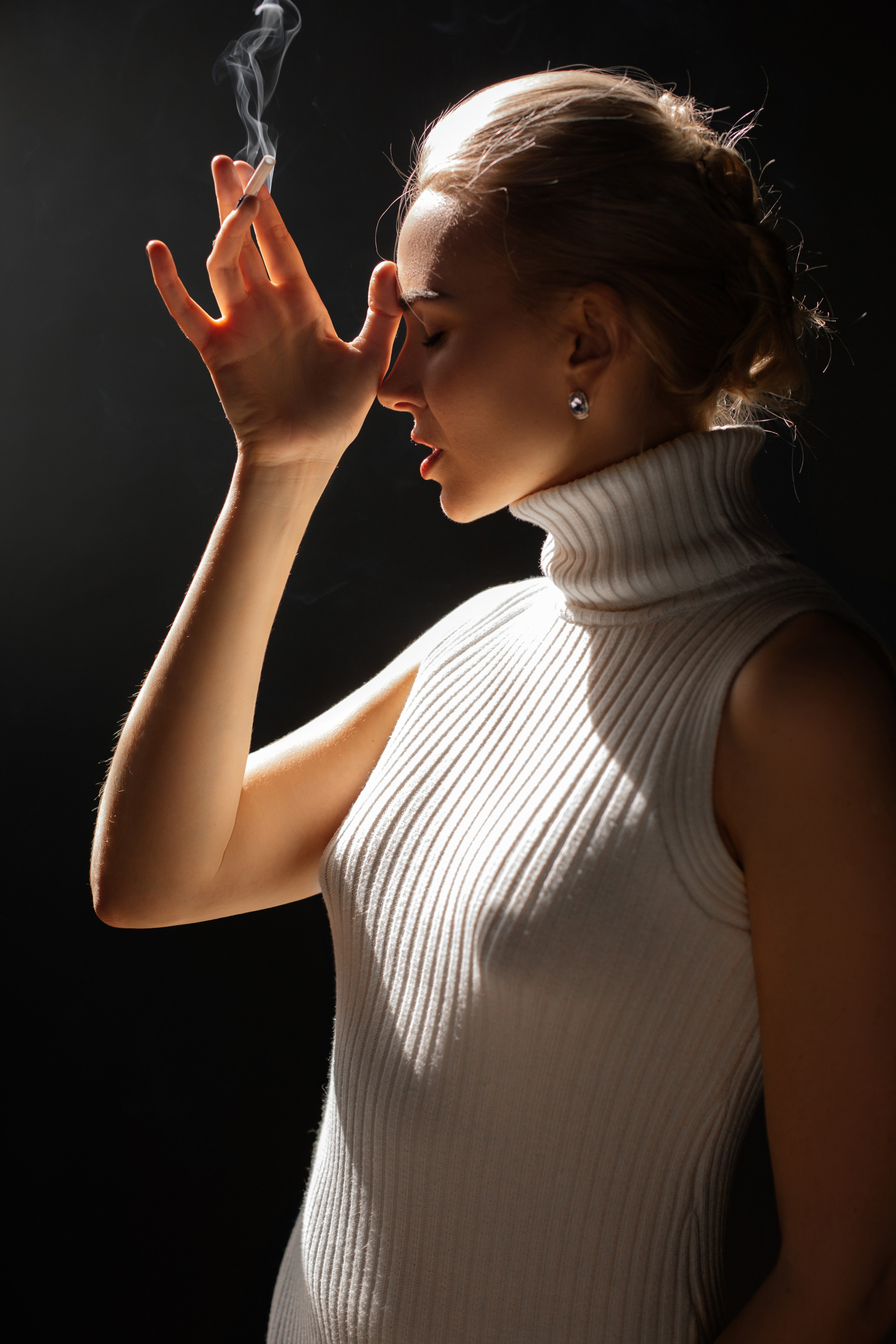 Чувственный женский портрет | будуар. Фотограф Бурнашкина Натали Москва