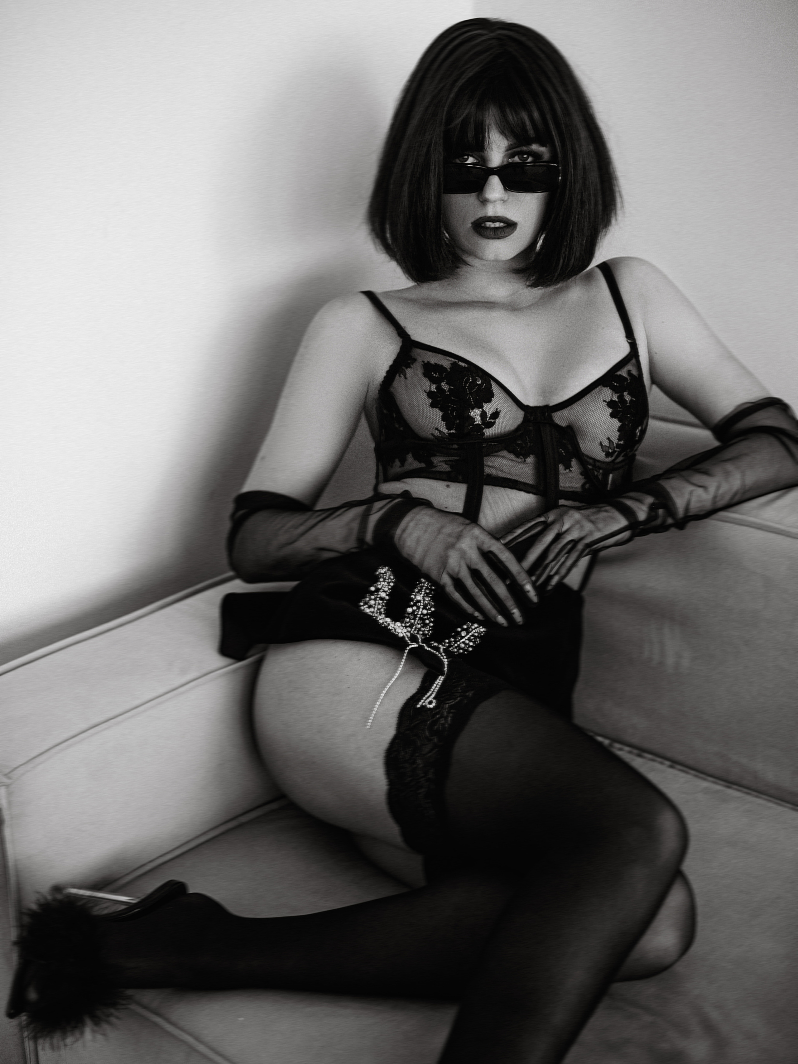 Чувственный женский портрет | будуар. Фотограф Бурнашкина Натали Москва