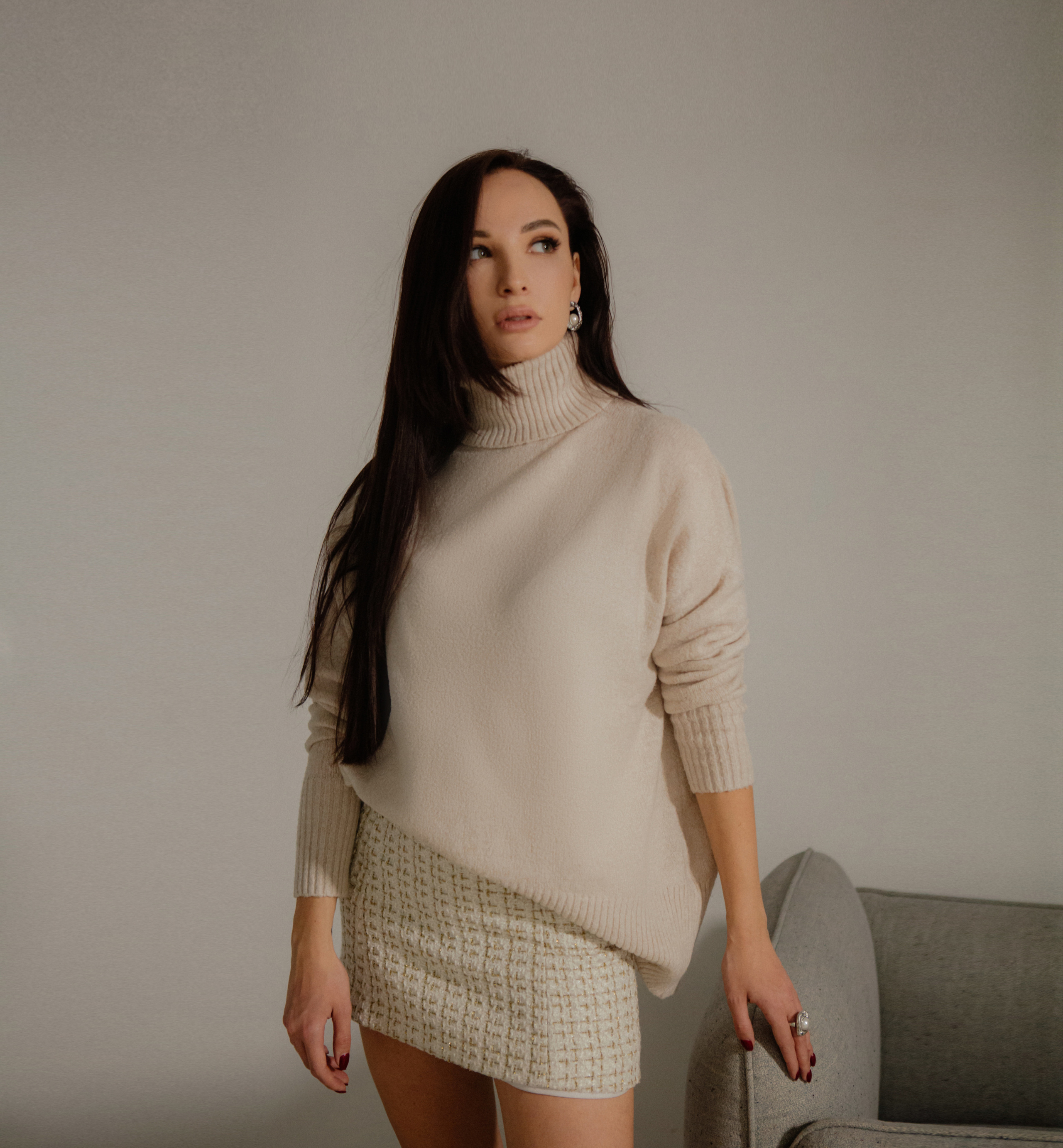 Brand портрет и контент съемка для дизайнера нижнего белья. Фотограф Бурнашкина Натали Москва