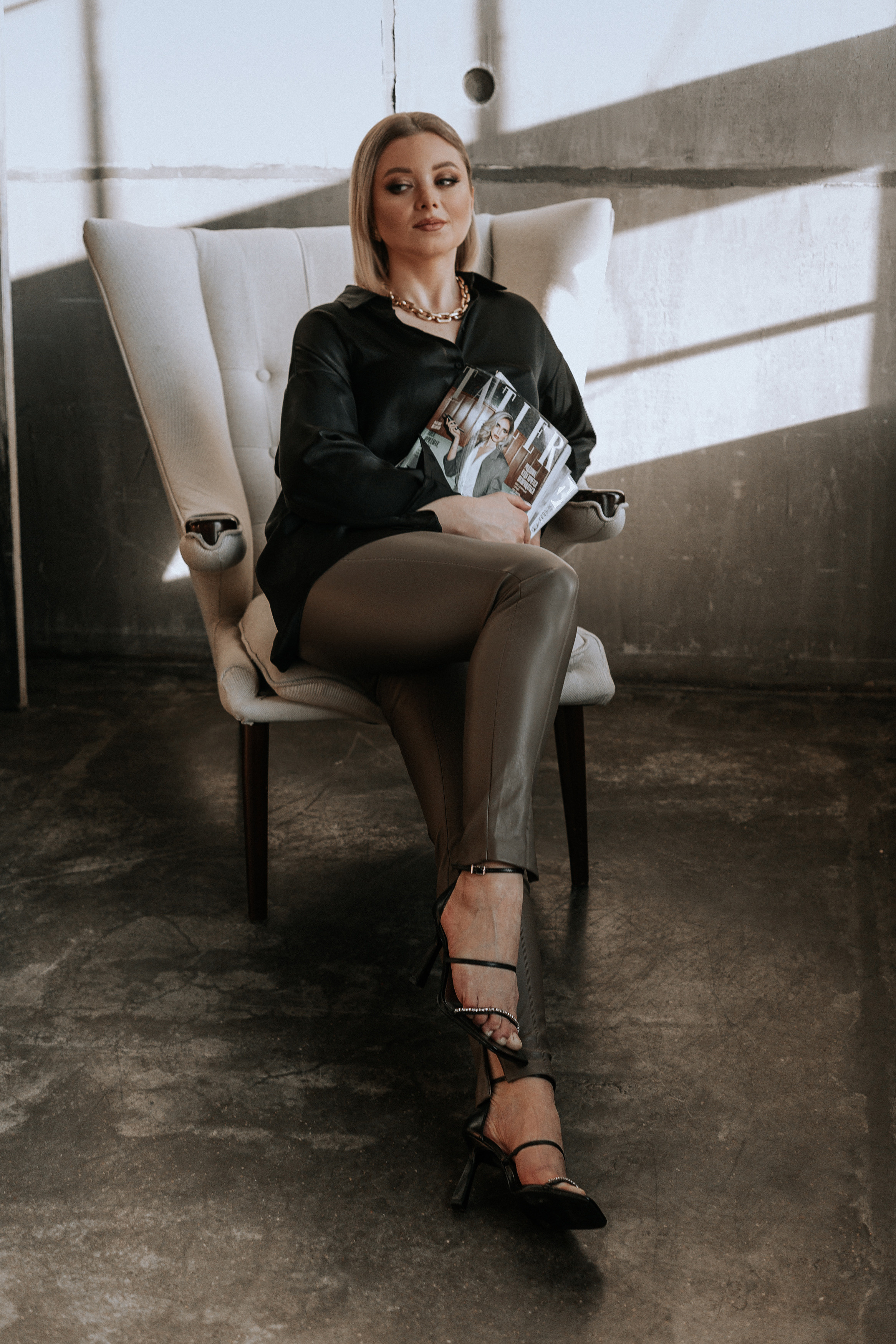 Brand портрет и имиджевая съемка для креативного преподавателя. Фотограф Бурнашкина Натали Москва