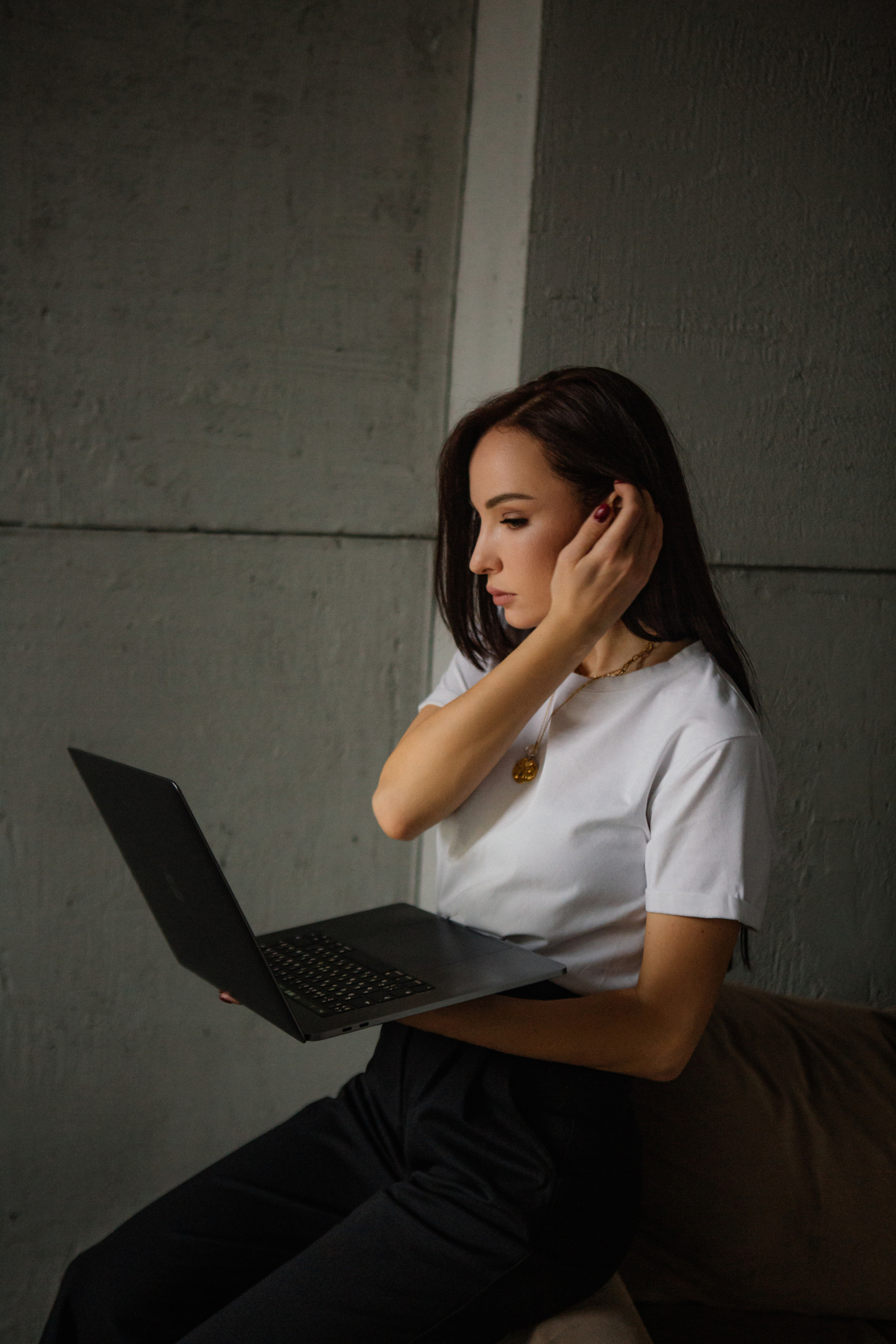 Brand портрет и контент съемка для дизайнера нижнего белья. Фотограф Бурнашкина Натали Москва