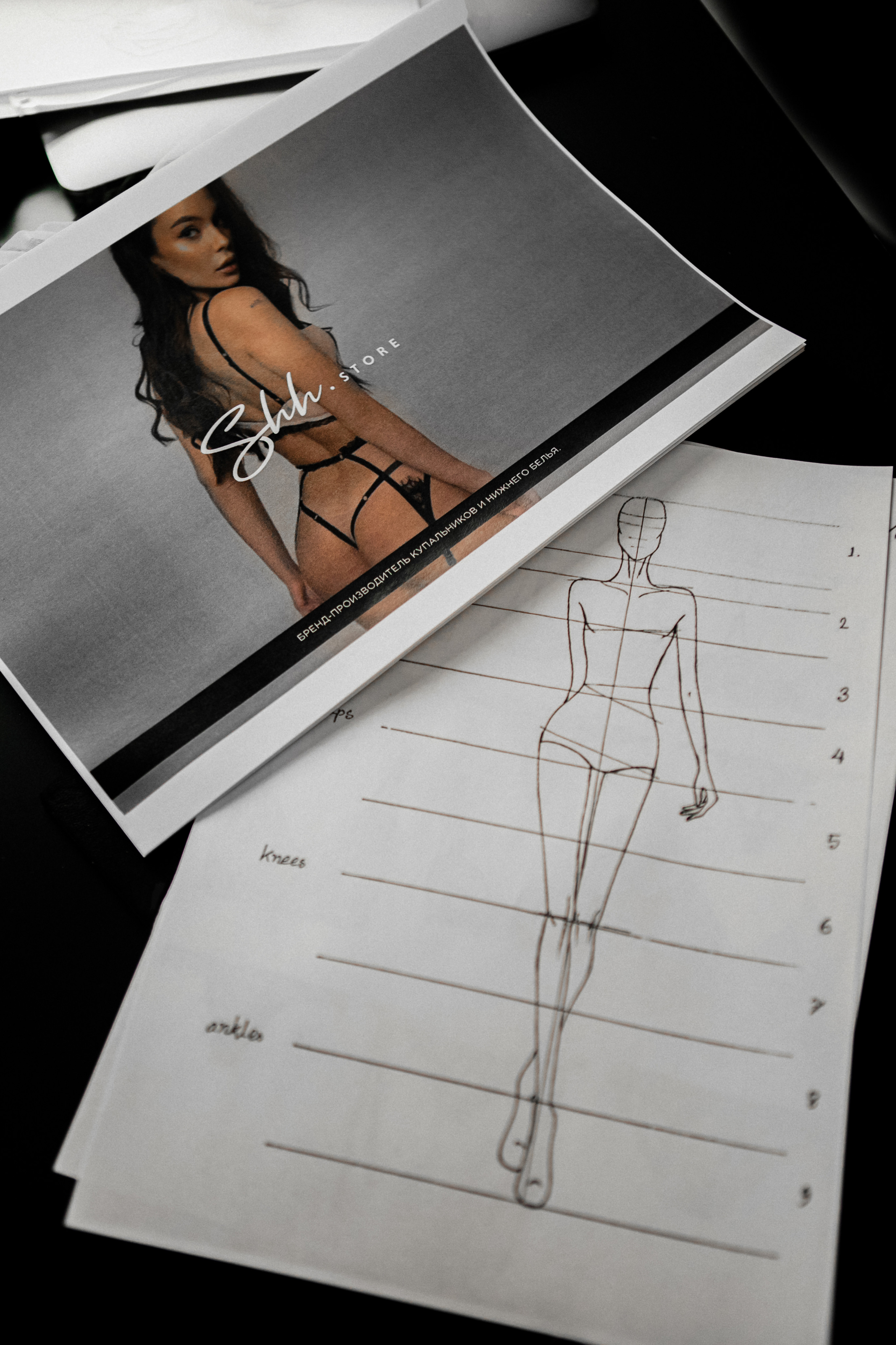 Brand портрет и контент съемка для дизайнера нижнего белья. Фотограф Бурнашкина Натали Москва