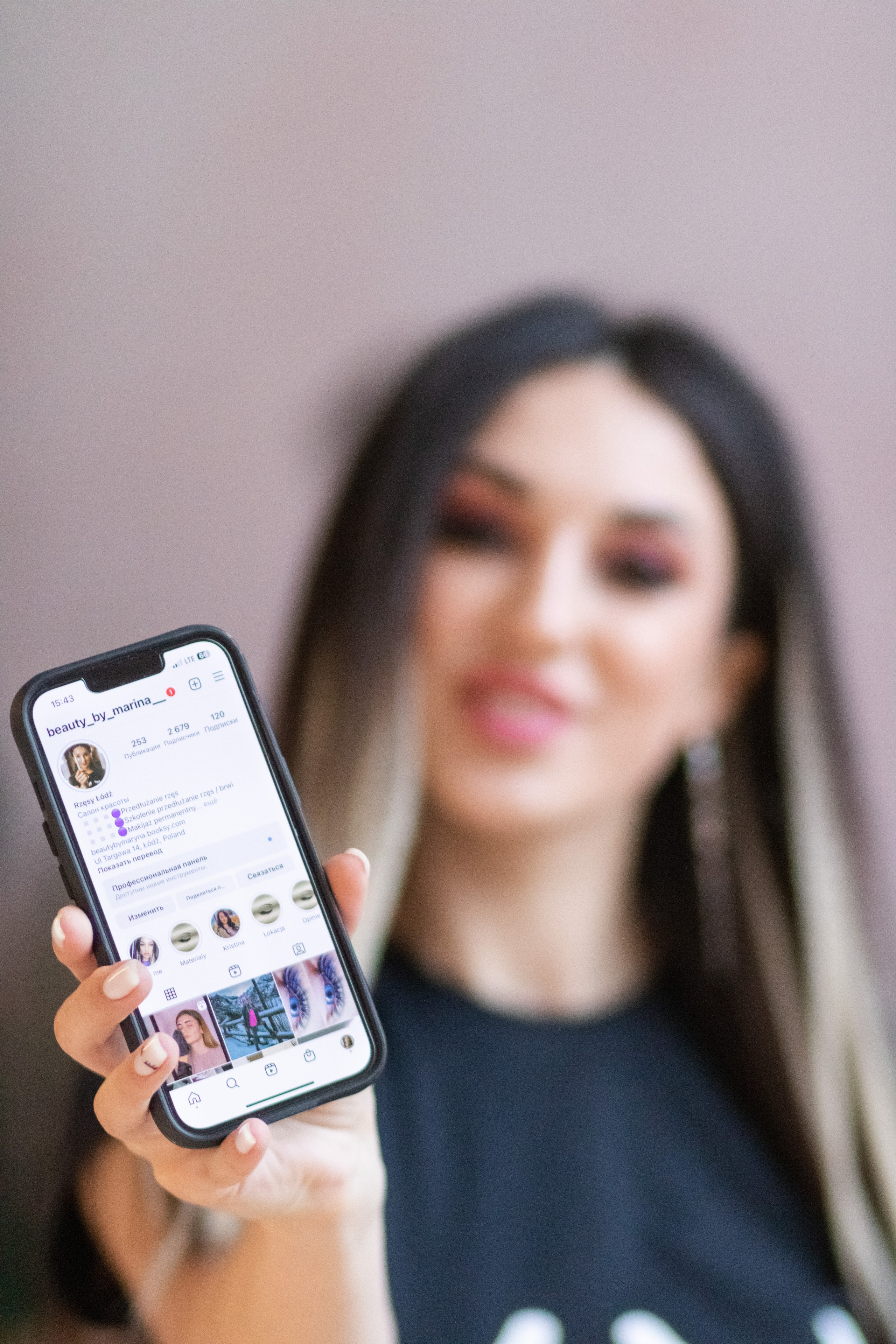 Salon urody Beauty_by_marina__. Fotograf w Łodzi Lana Shkuratova