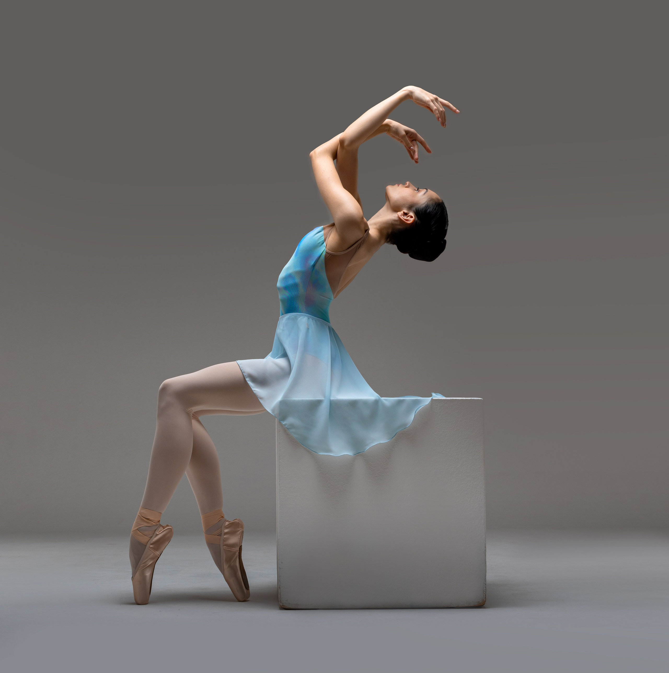 Балетная съёмка на белой циклораме и фонах. Балетный фотограф Алина Ханько — Душа Балета