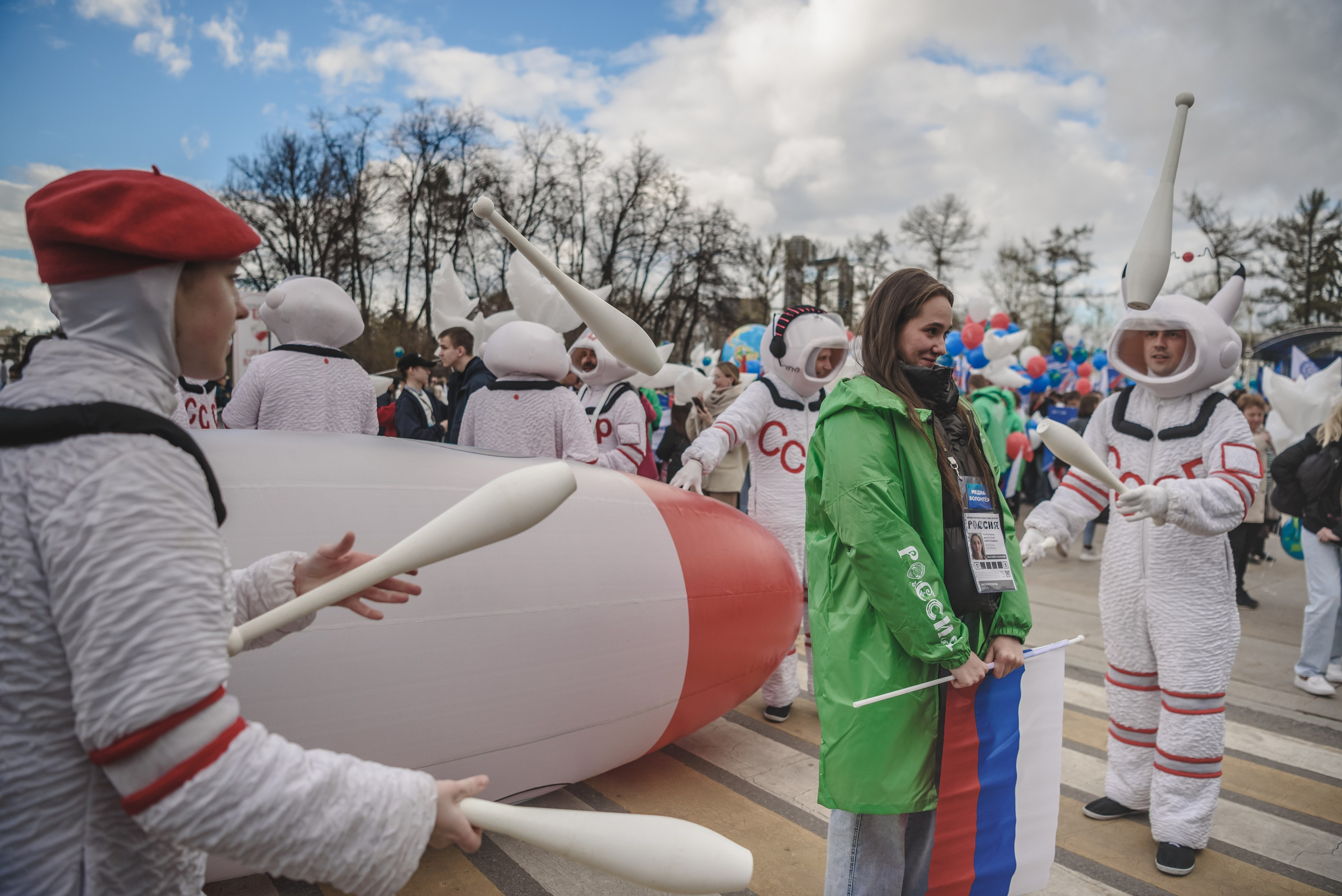 День космонавтики 2024 (Москва). Репортаж | фотосъемка в Москве и РФ | Фотограф Александр Емелькин