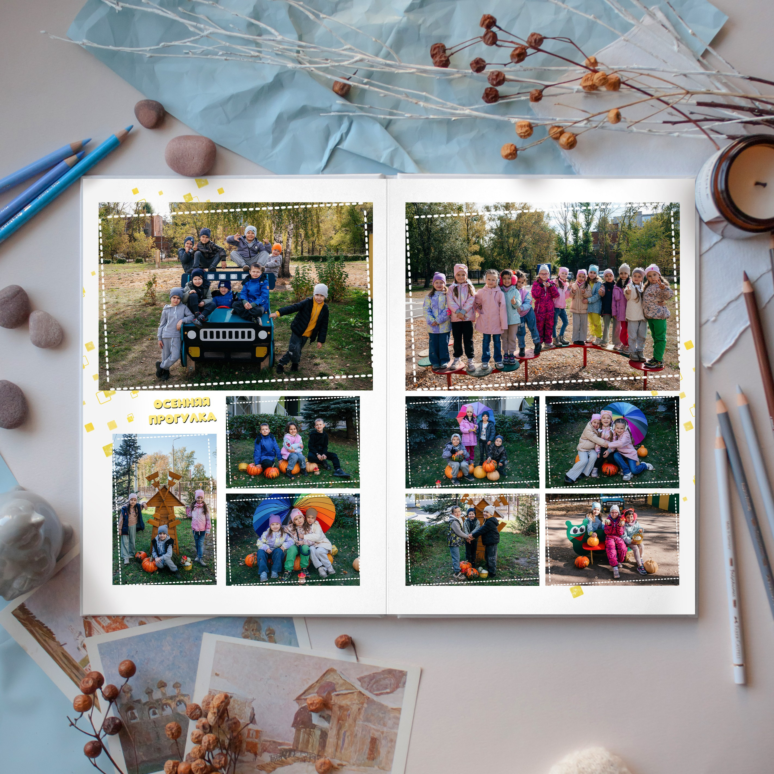 Альбомы для детского сада. Выпускные фотоальбомы в Казани