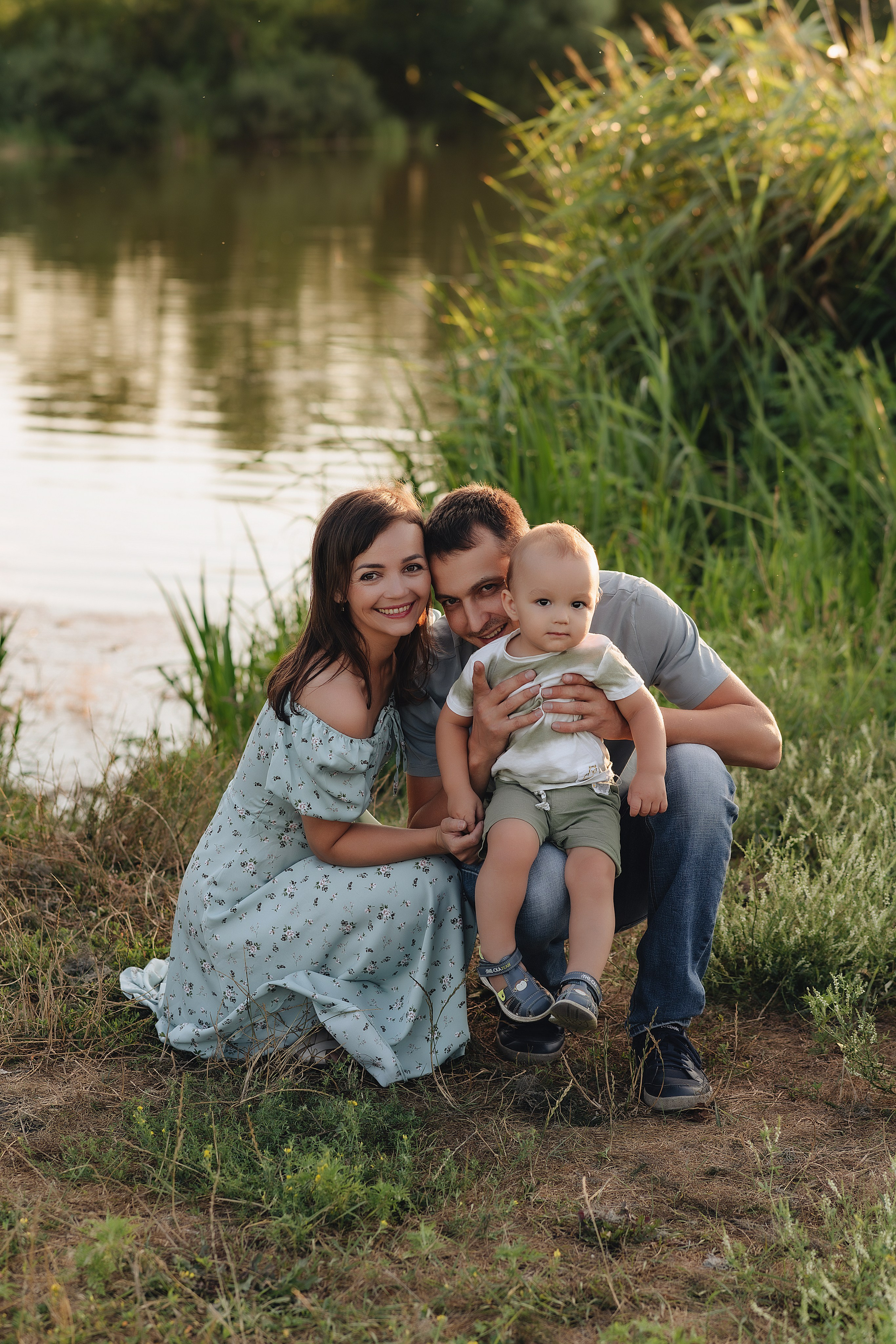 Семейная съемка на закате. Фотограф Карина Шмулёва. Воронеж и область