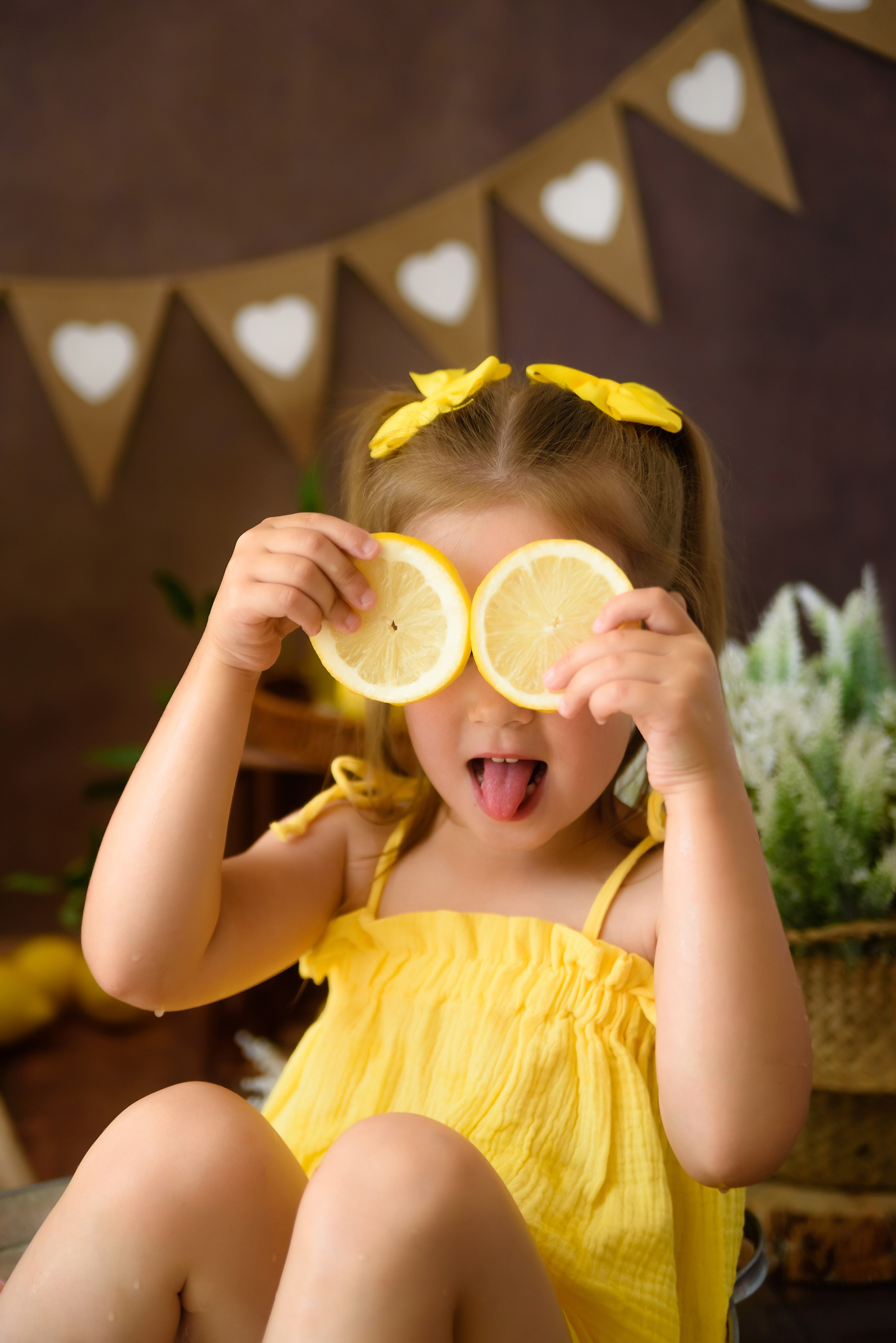 Фотопроект «Лимончики» Аня. Детский Фотограф |Фотограф на годик в Брянске Ирина Романова