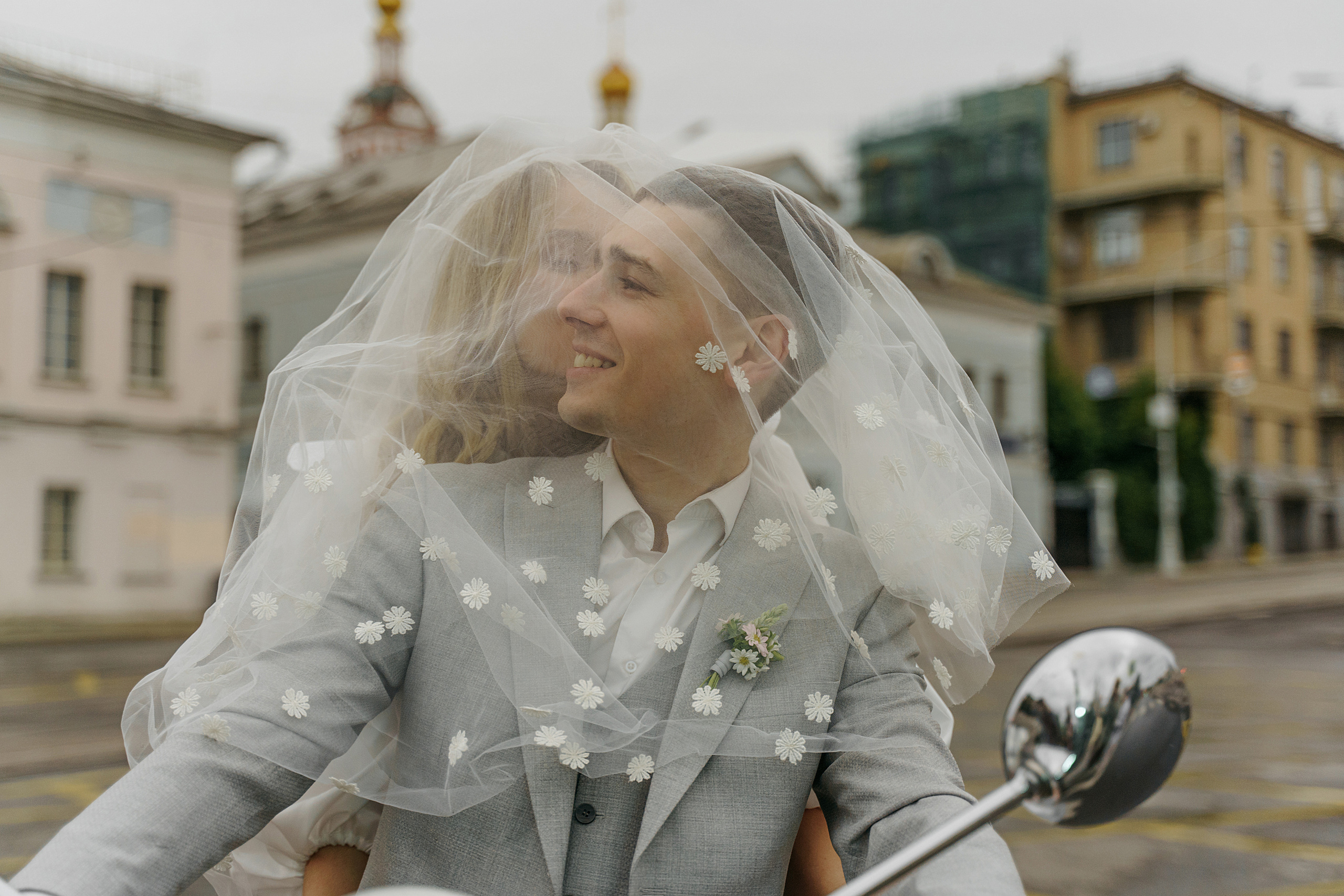 Свадьба на мопеде (Мини фотосессия). Свадебный фотограф