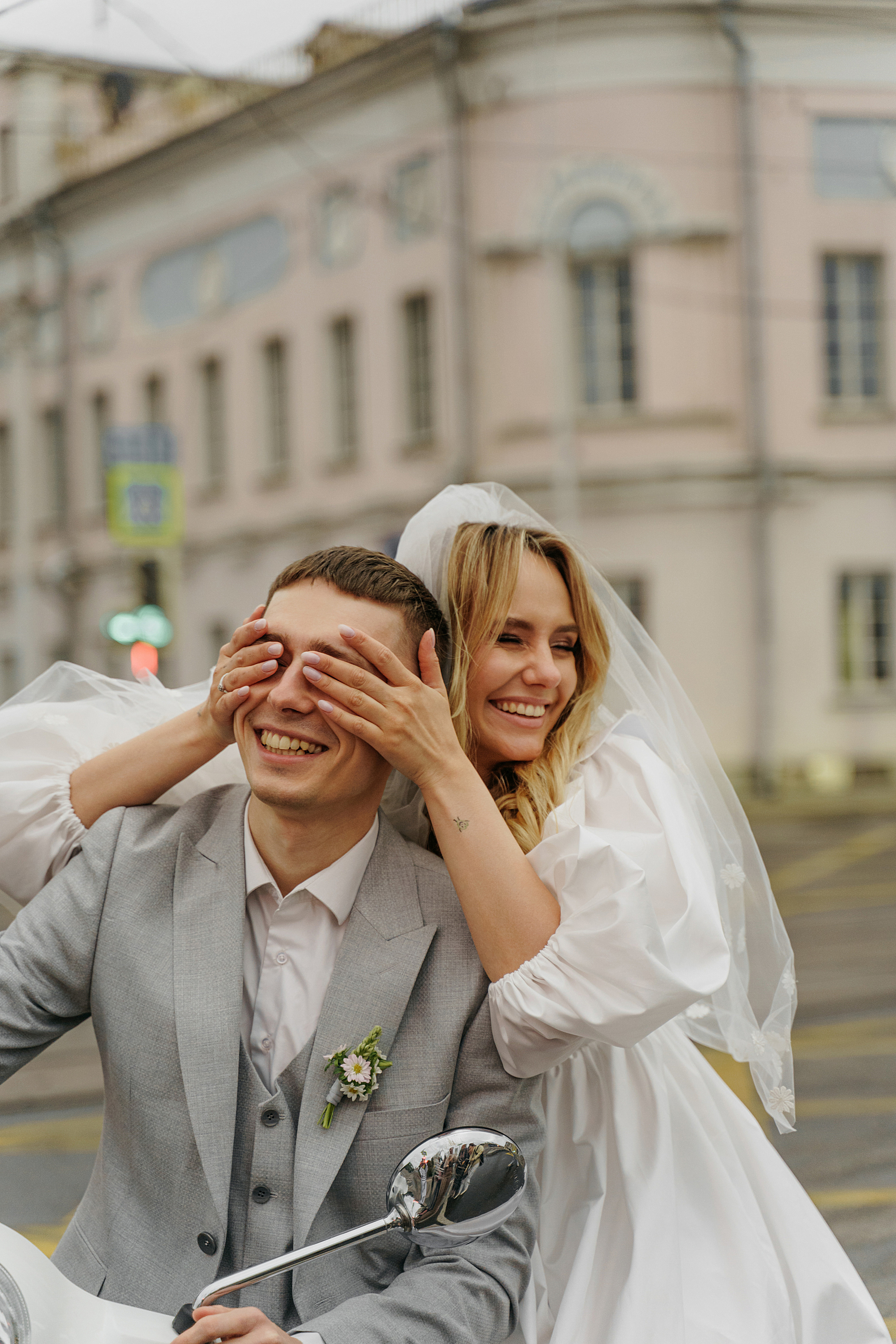 Свадьба на мопеде (Мини фотосессия). Свадебный фотограф