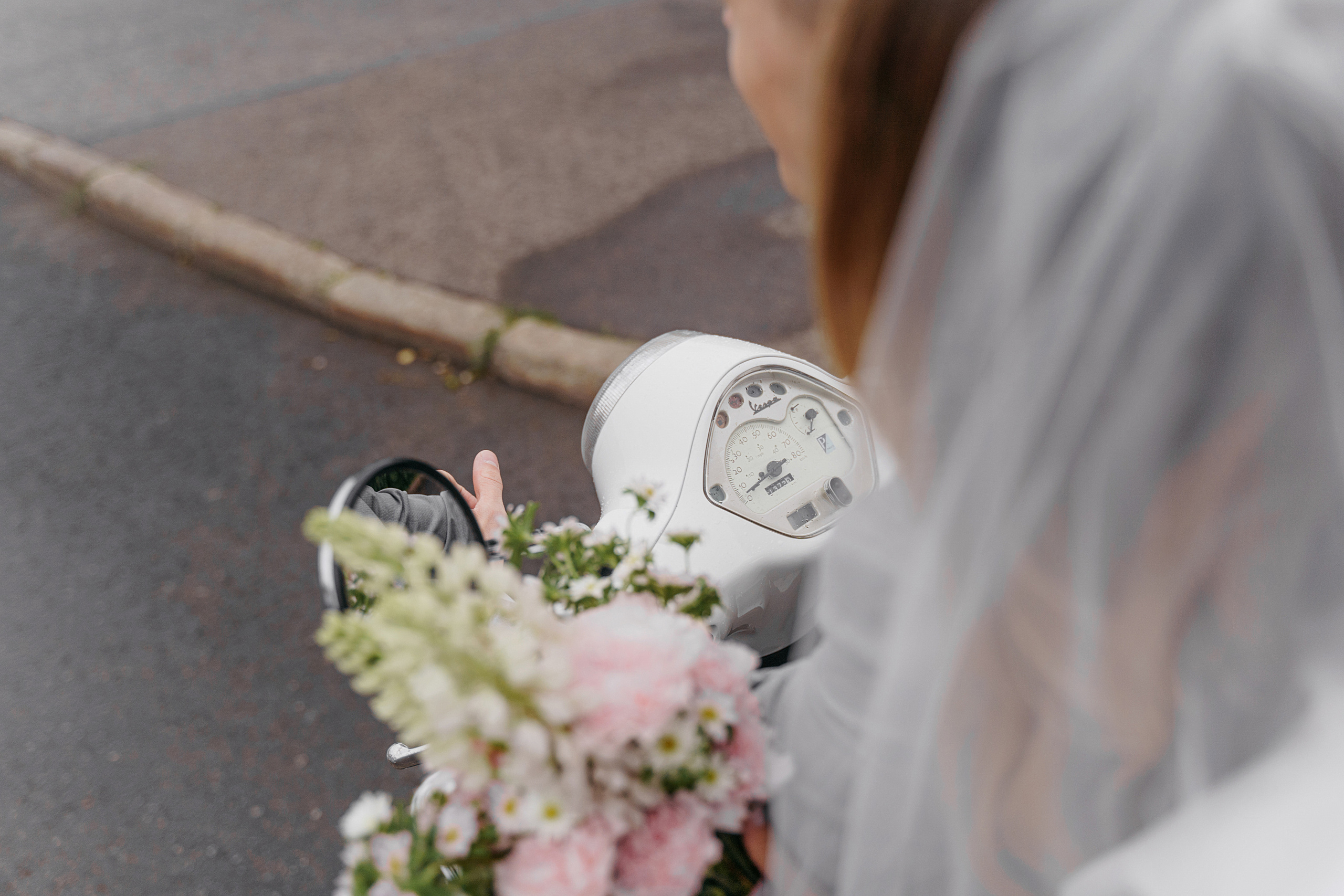 Свадьба на мопеде (Мини фотосессия). Свадебный фотограф