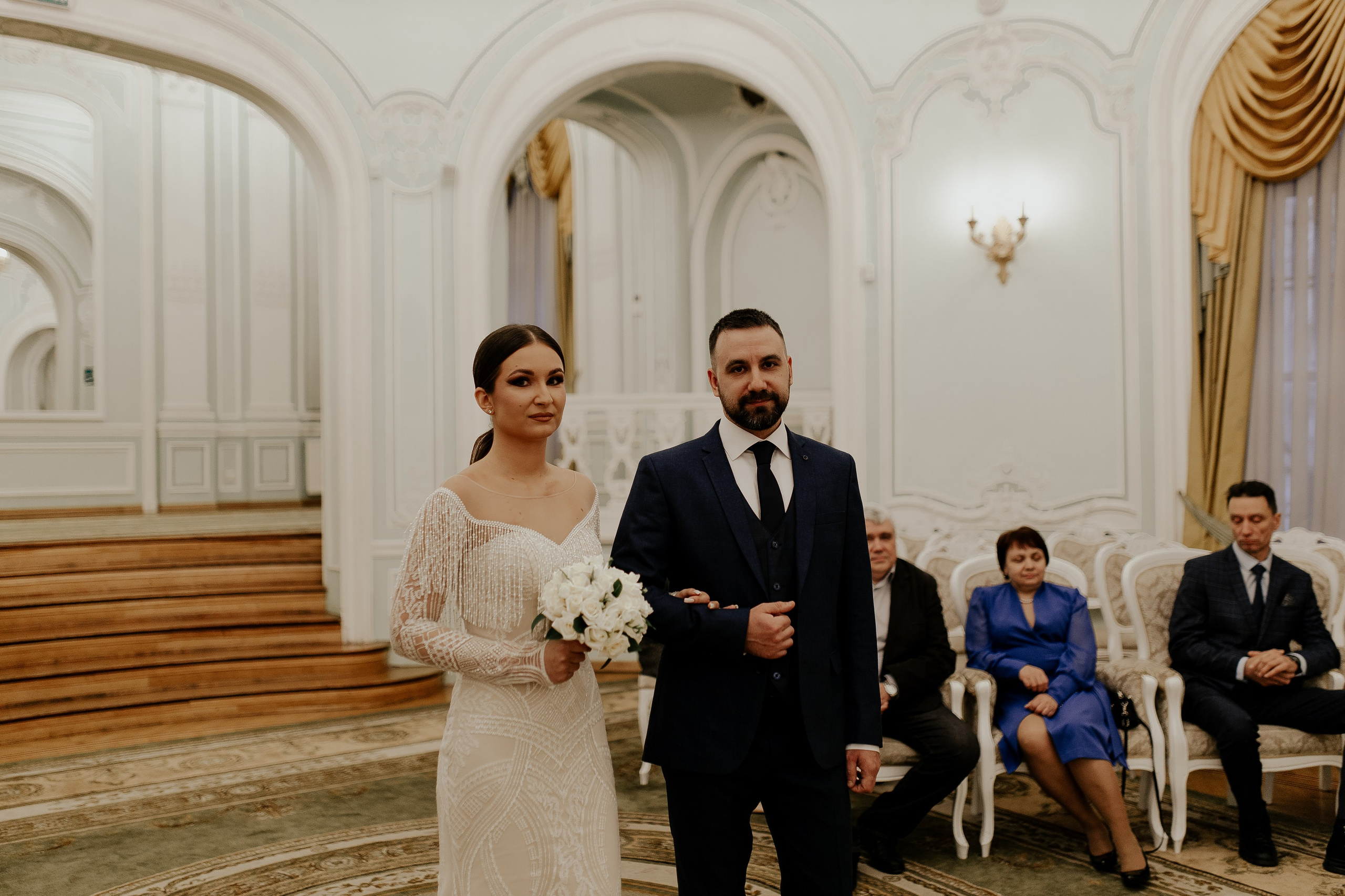 Свадьба в Петроградском ЗАГСе. Фотограф в Санкт-Петербурге Лиза Семченкова