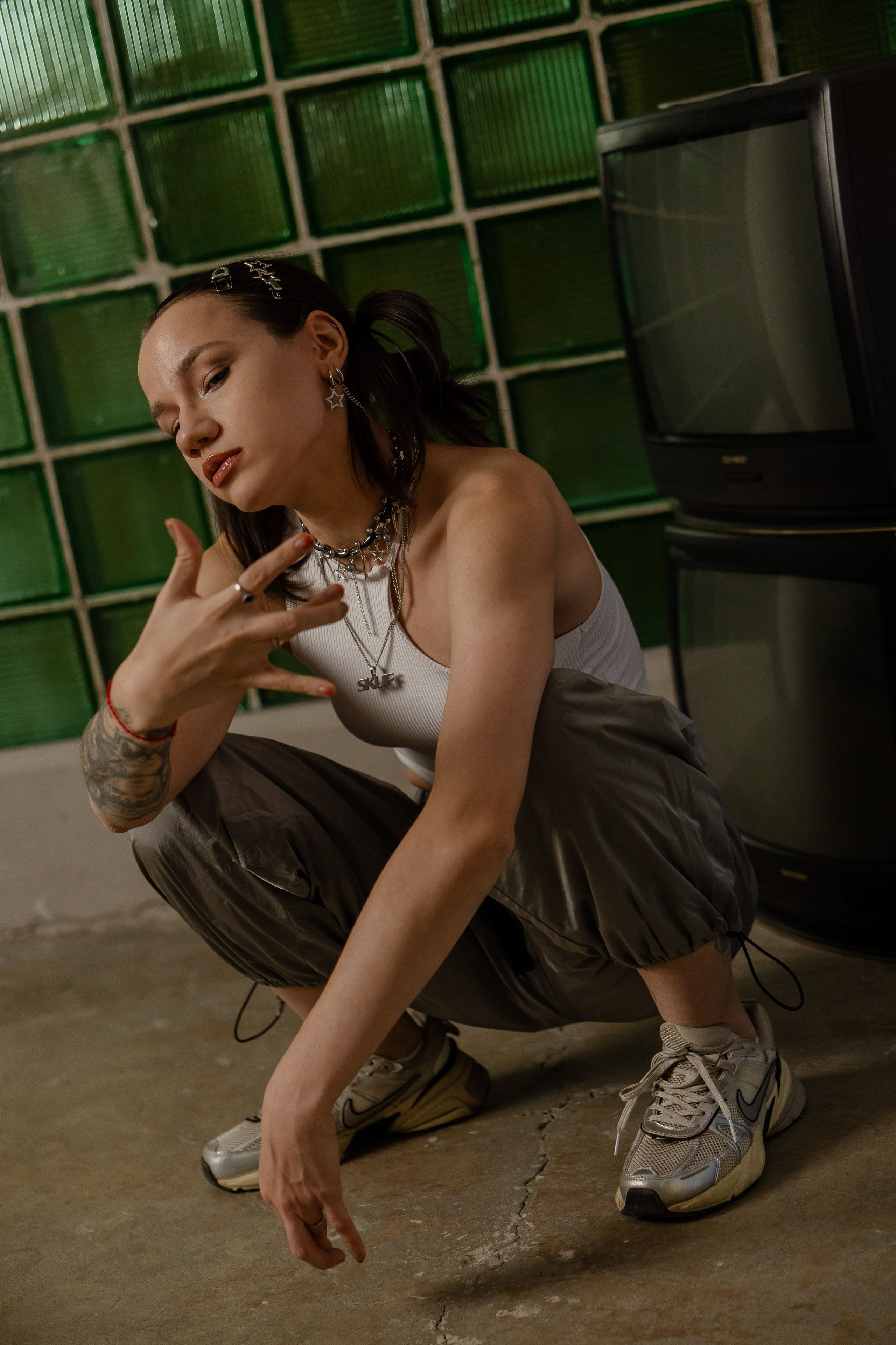 Фотосессия в стиле Y2K. Фотограф в Новосибирске Екатерина Васильева