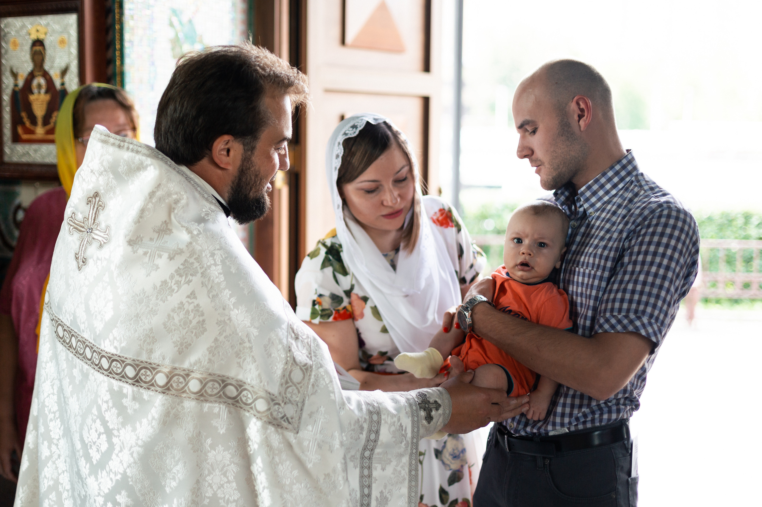 Крестины Максима. Свадебный и портретный фотограф в Королёве Сергей Чихарев