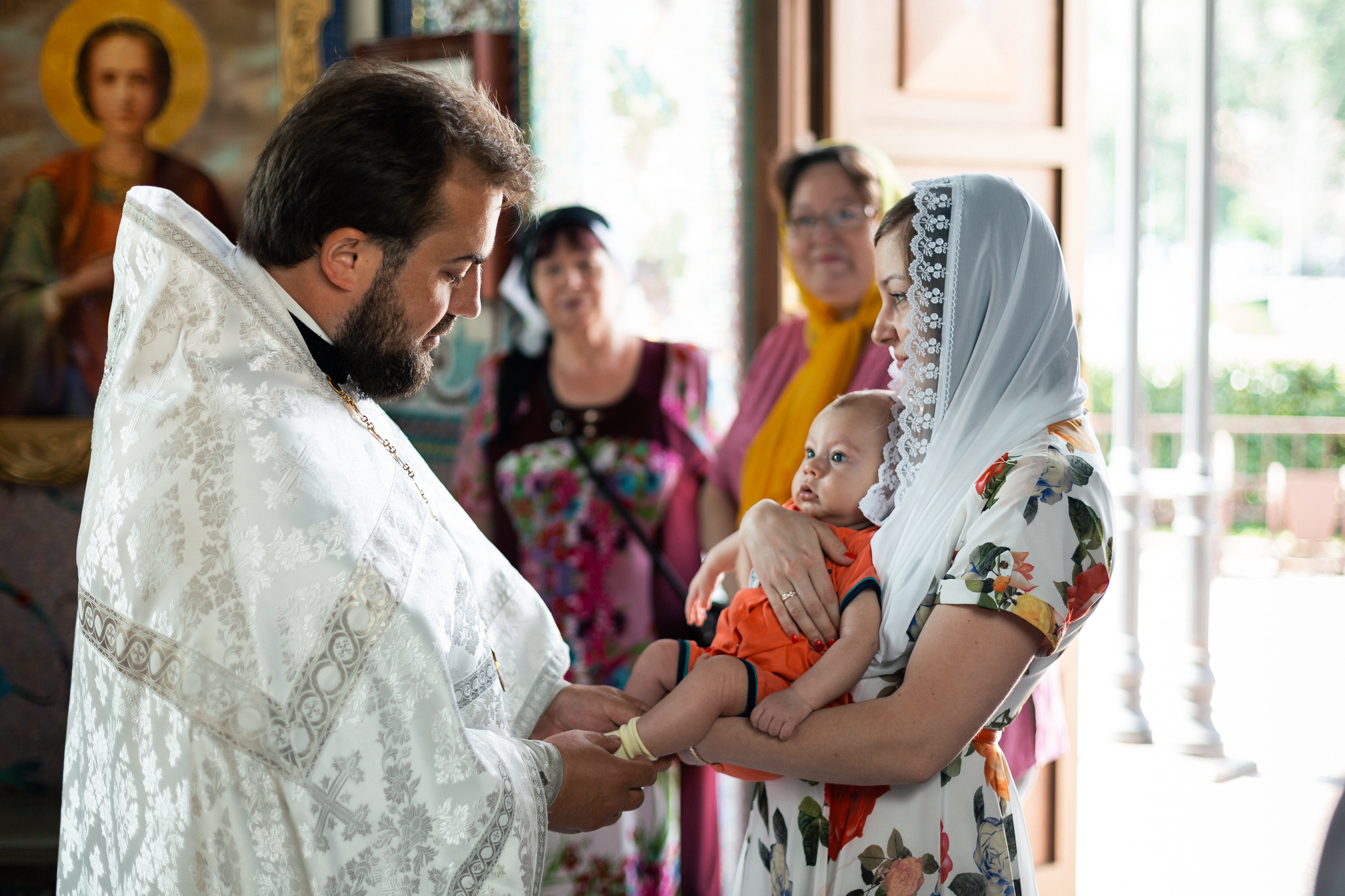 Крестины Максима. Свадебный и портретный фотограф в Королёве Сергей Чихарев