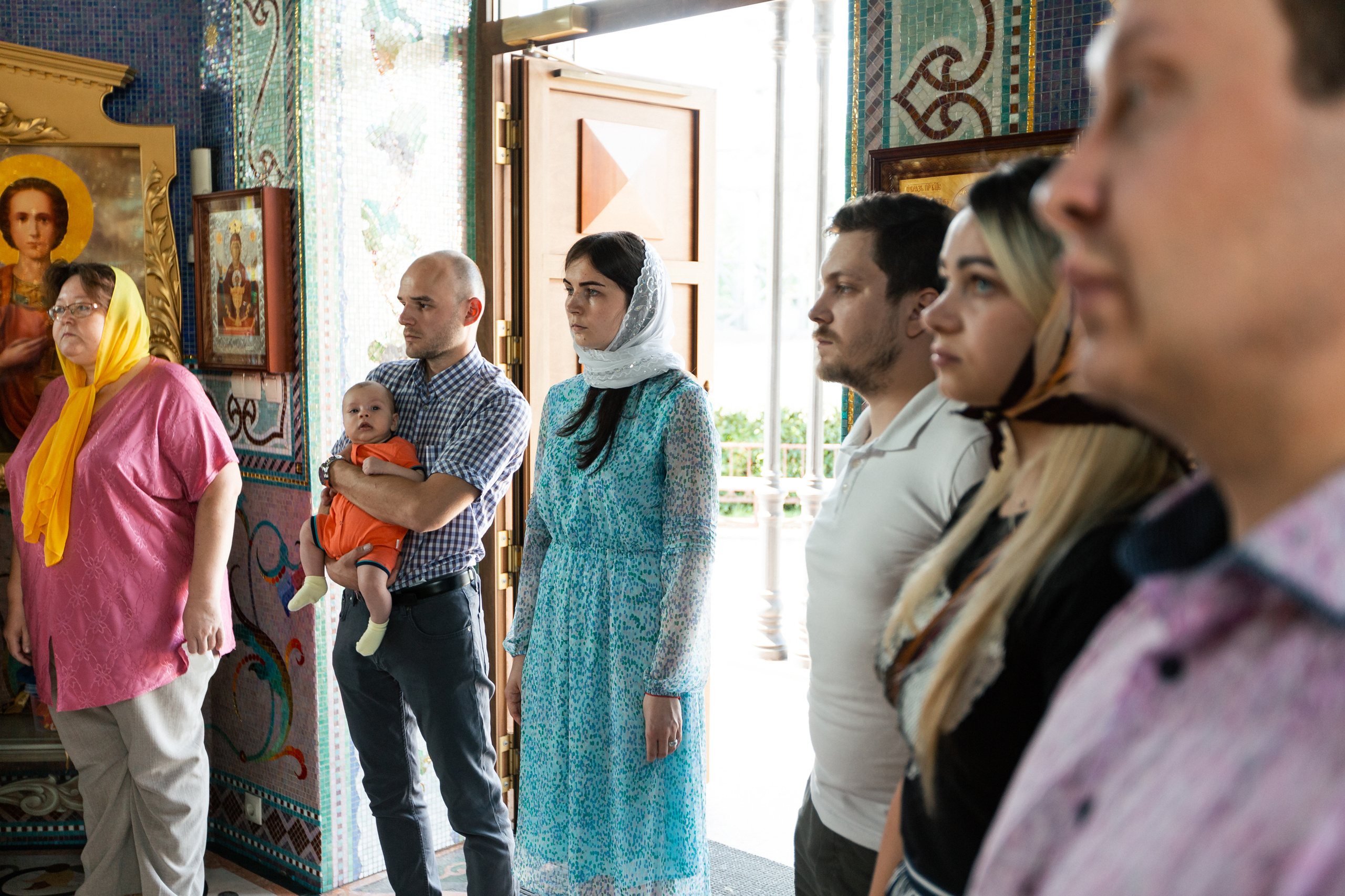 Крестины Максима. Свадебный и портретный фотограф в Королёве Сергей Чихарев