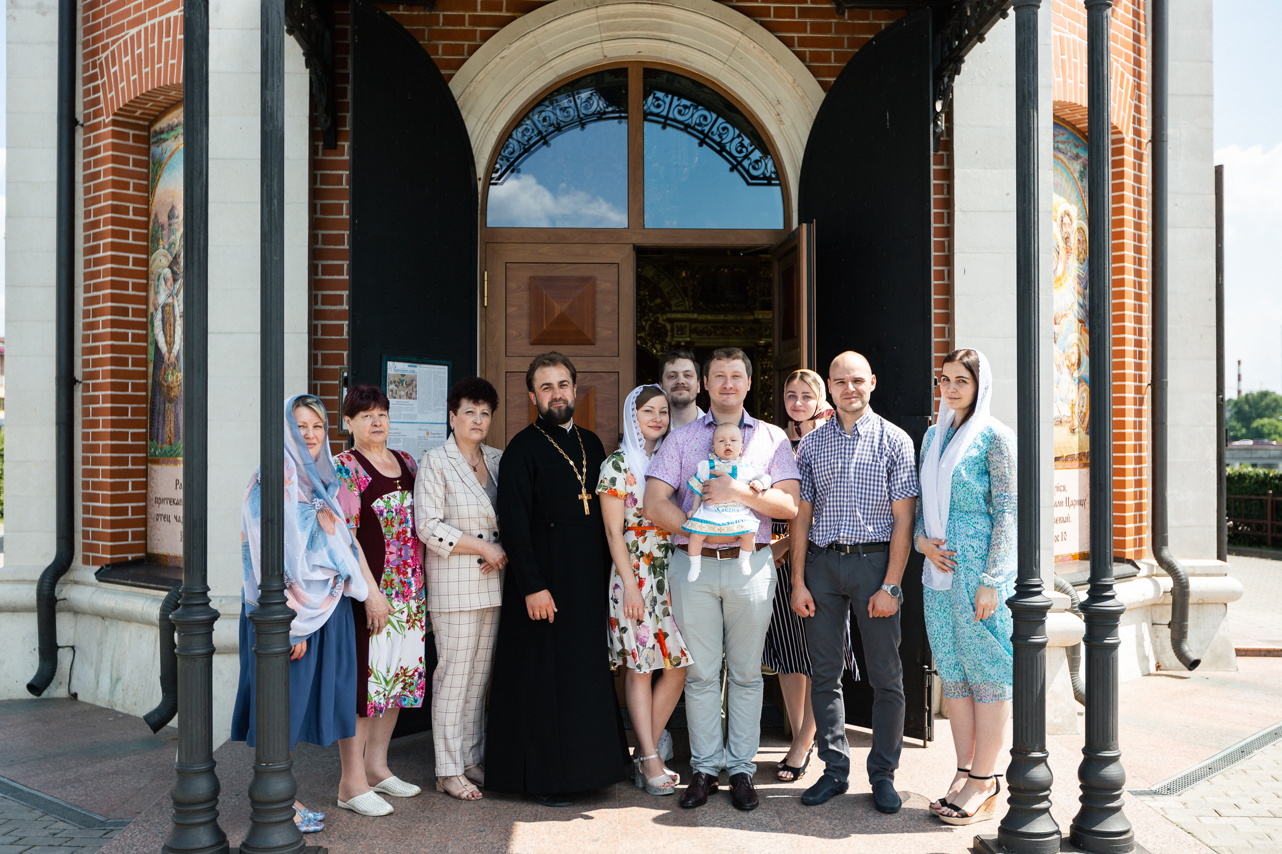 Крестины Максима. Свадебный и портретный фотограф в Королёве Сергей Чихарев