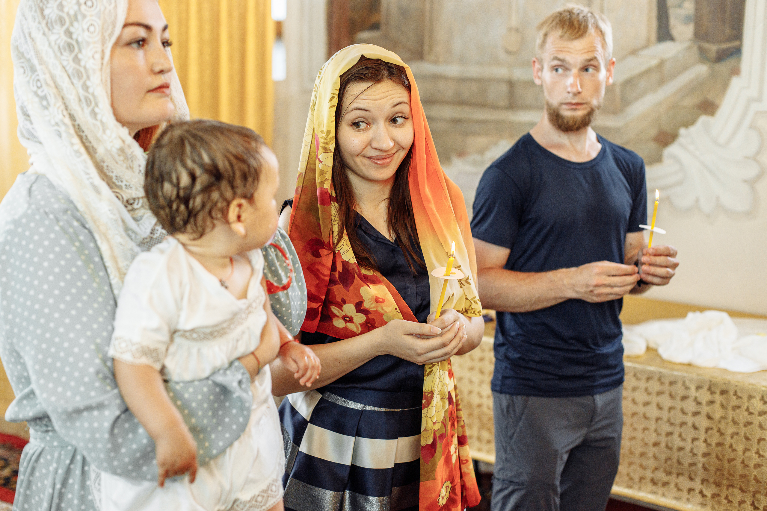 Крестины Арины. Свадебный и портретный фотограф в Королёве Сергей Чихарев