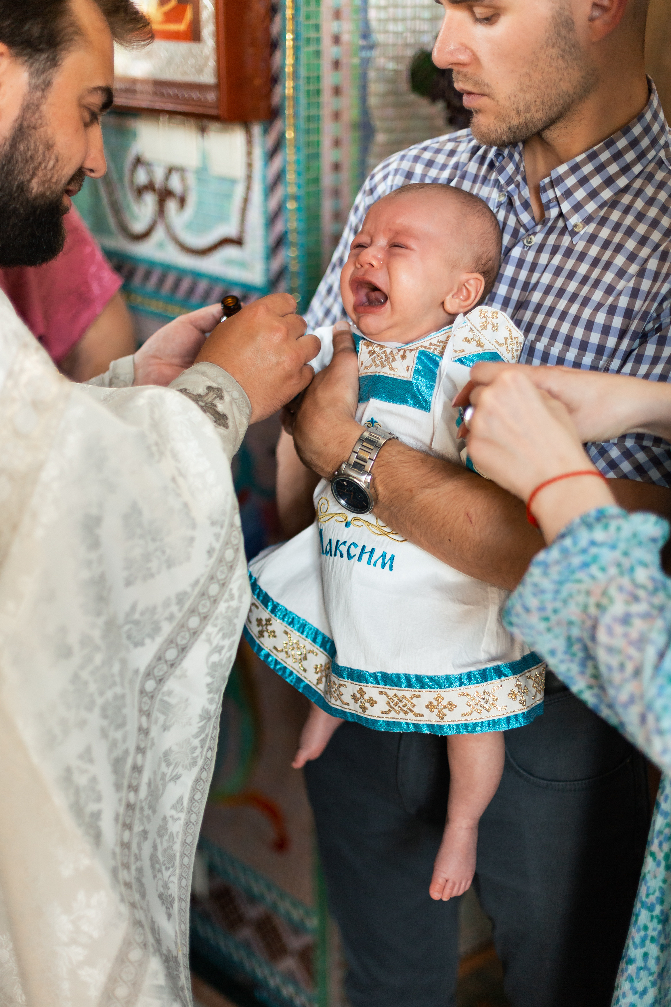 Крестины Максима. Свадебный и портретный фотограф в Королёве Сергей Чихарев