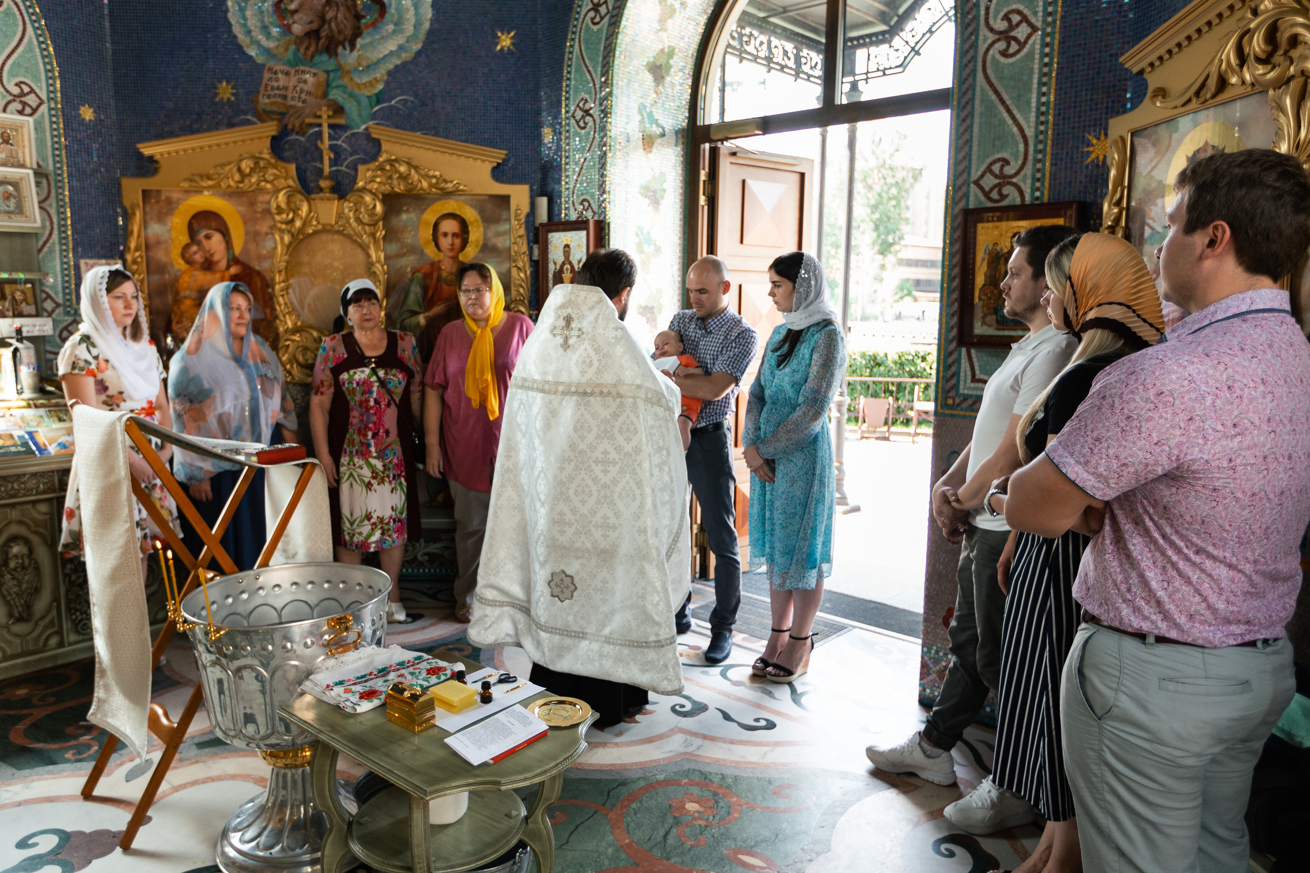 Крестины Максима. Свадебный и портретный фотограф в Королёве Сергей Чихарев
