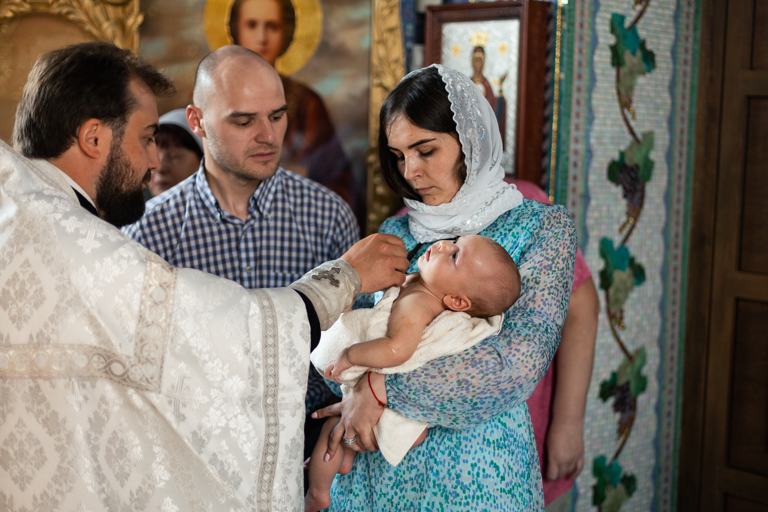 Крестины Максима. Свадебный и портретный фотограф в Королёве Сергей Чихарев