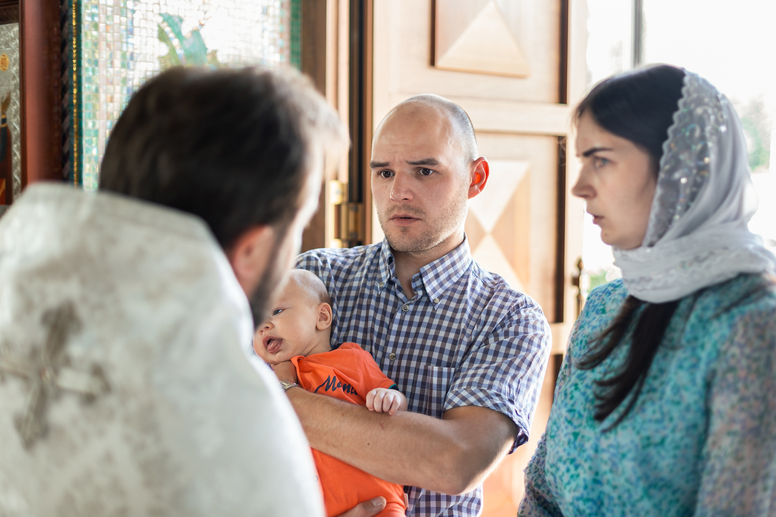 Крестины Максима. Свадебный и портретный фотограф в Королёве Сергей Чихарев