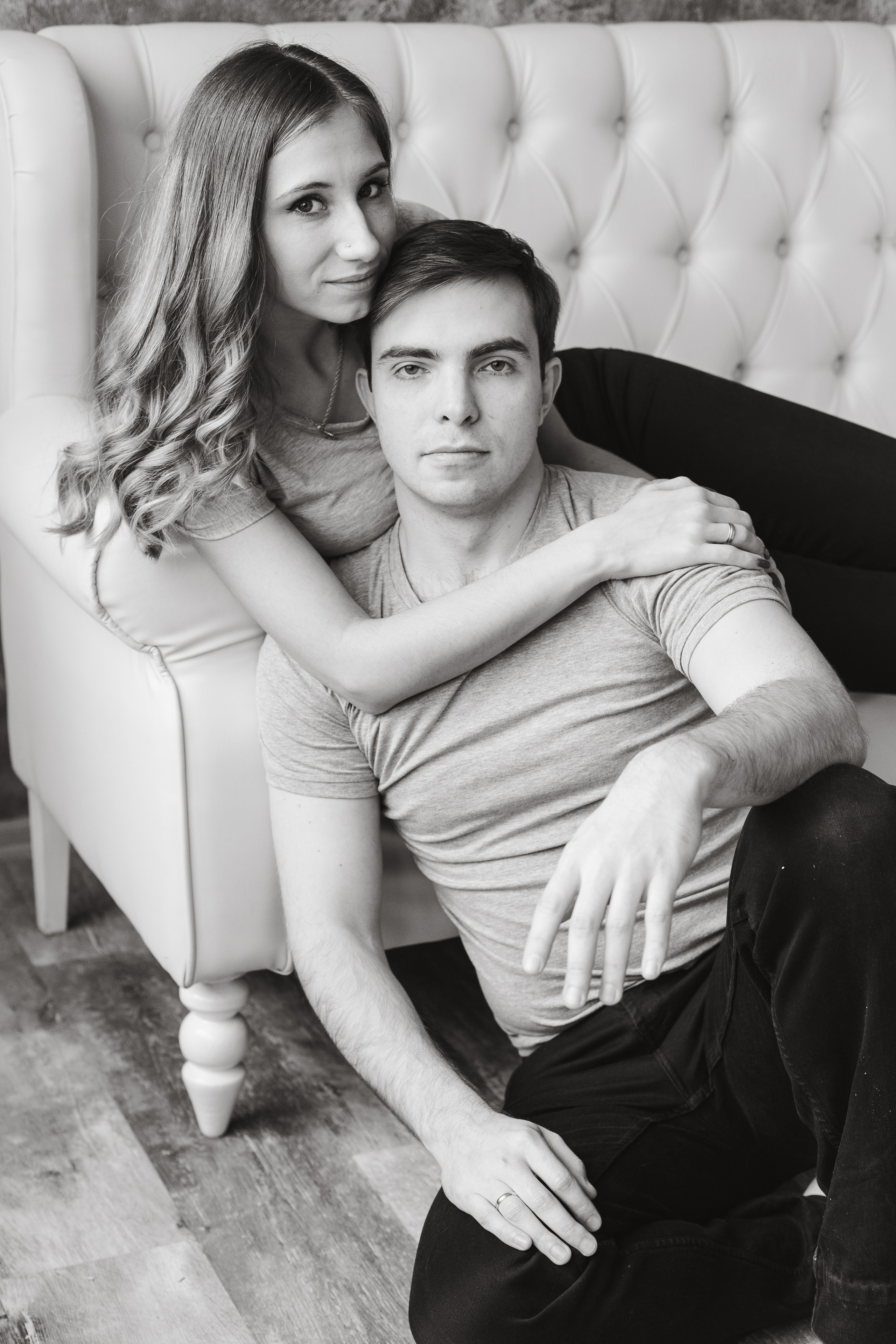 Трое в студии. Свадебный и портретный фотограф в Королёве Сергей Чихарев