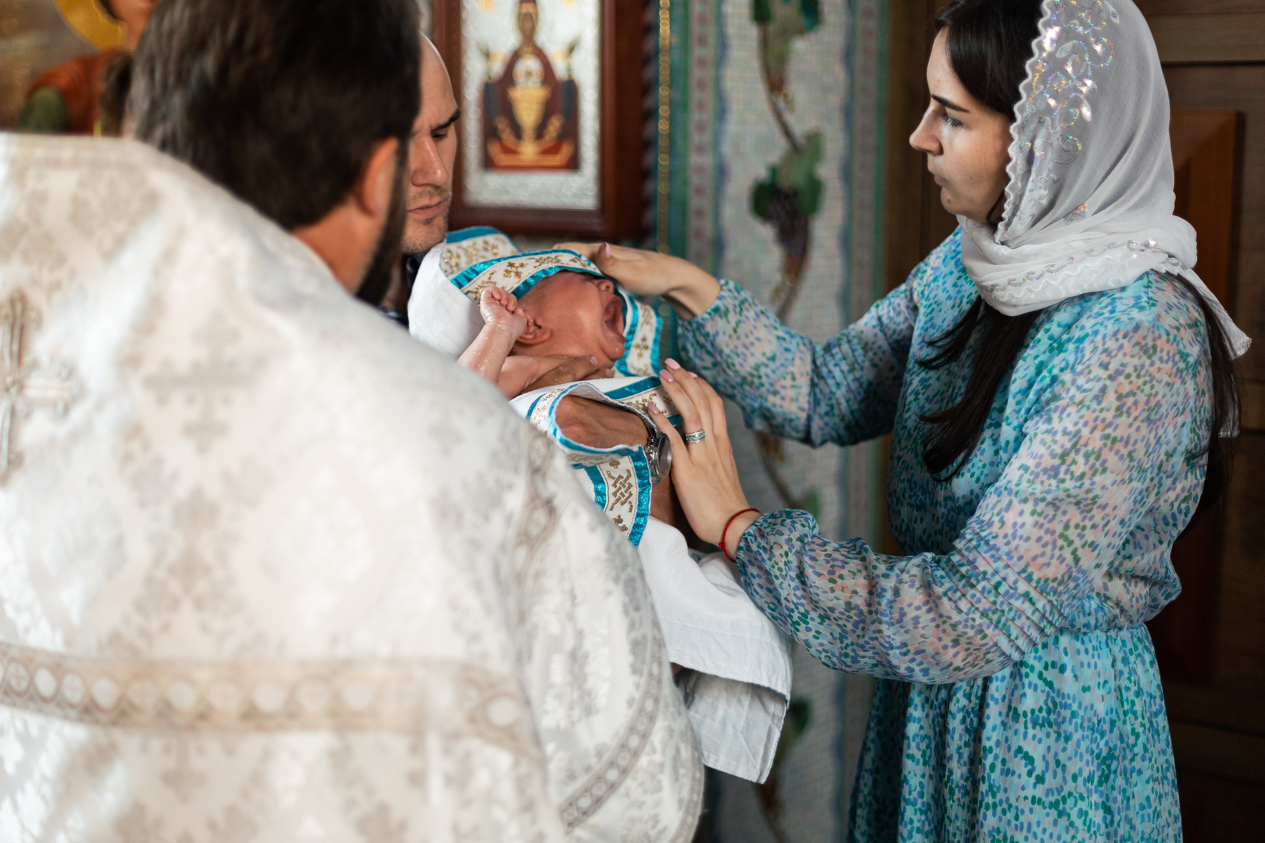 Крестины Максима. Свадебный и портретный фотограф в Королёве Сергей Чихарев