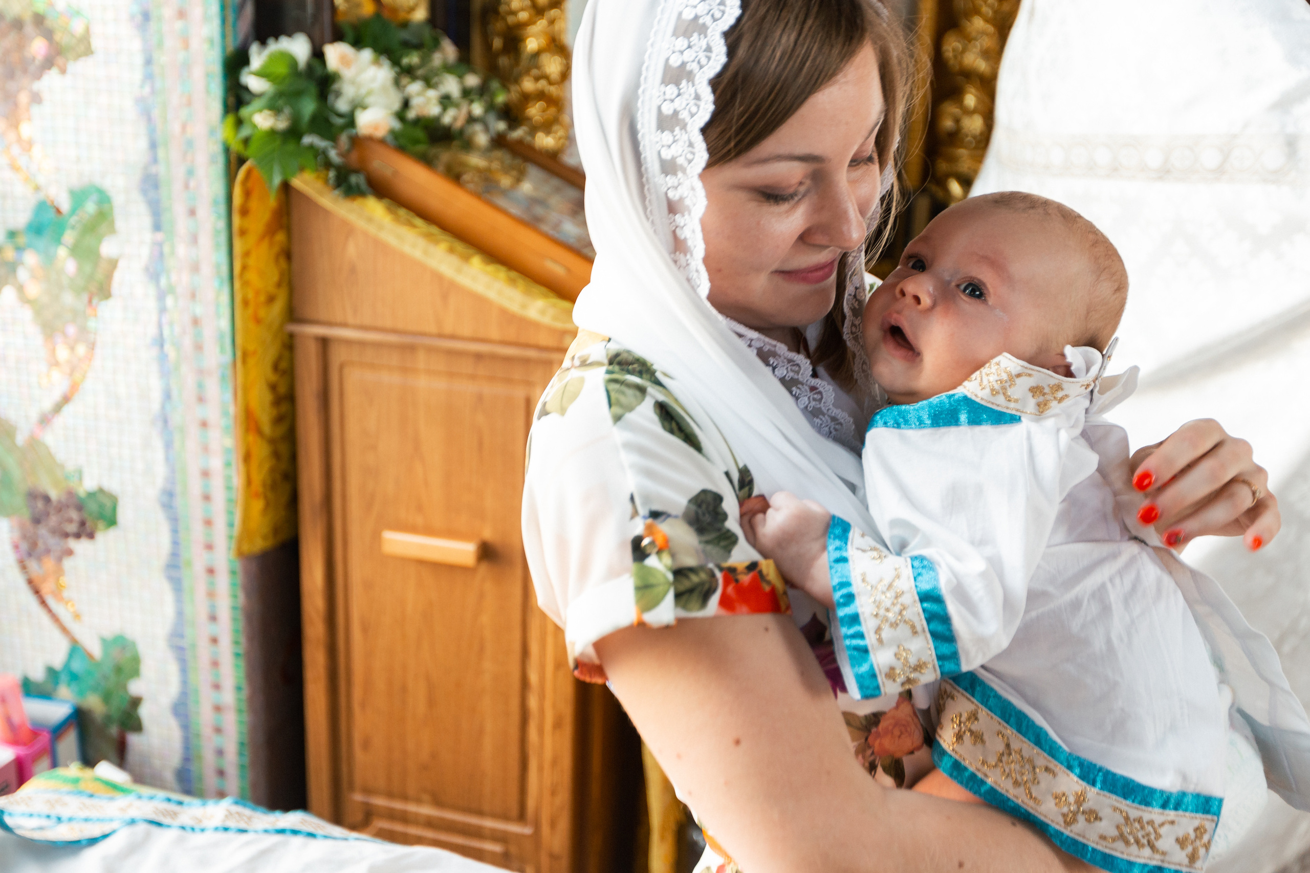 Крестины Максима. Свадебный и портретный фотограф в Королёве Сергей Чихарев