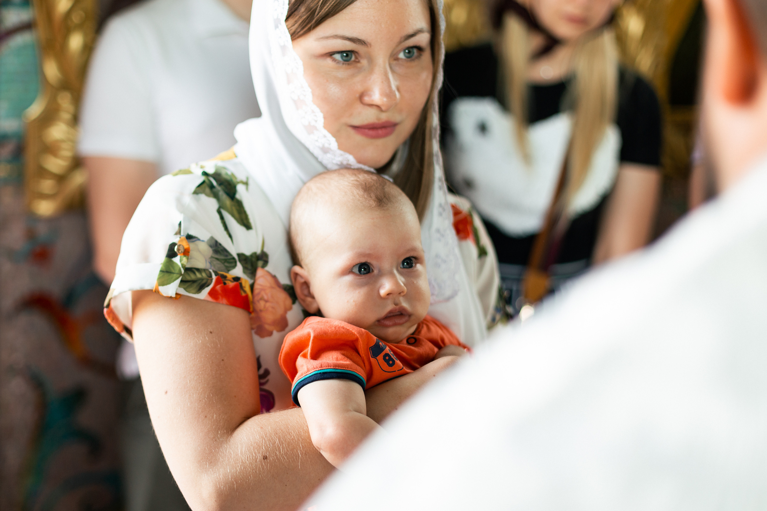 Крестины Максима. Свадебный и портретный фотограф в Королёве Сергей Чихарев