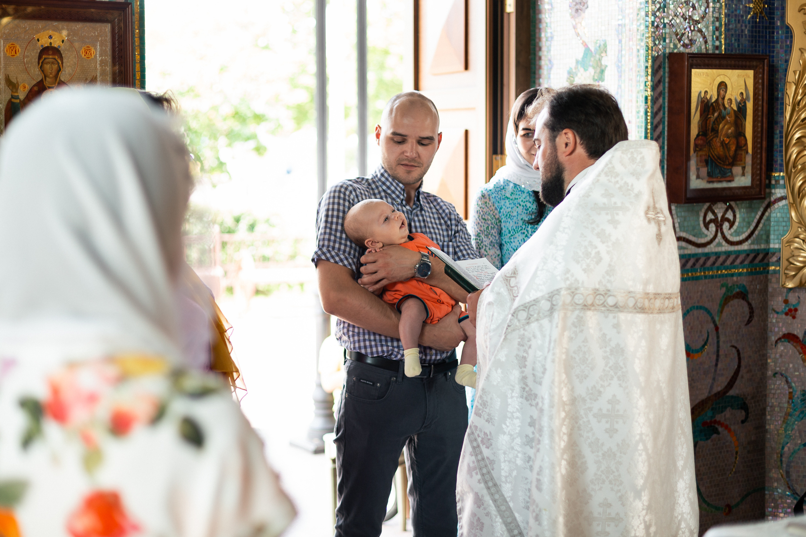 Крестины Максима. Свадебный и портретный фотограф в Королёве Сергей Чихарев