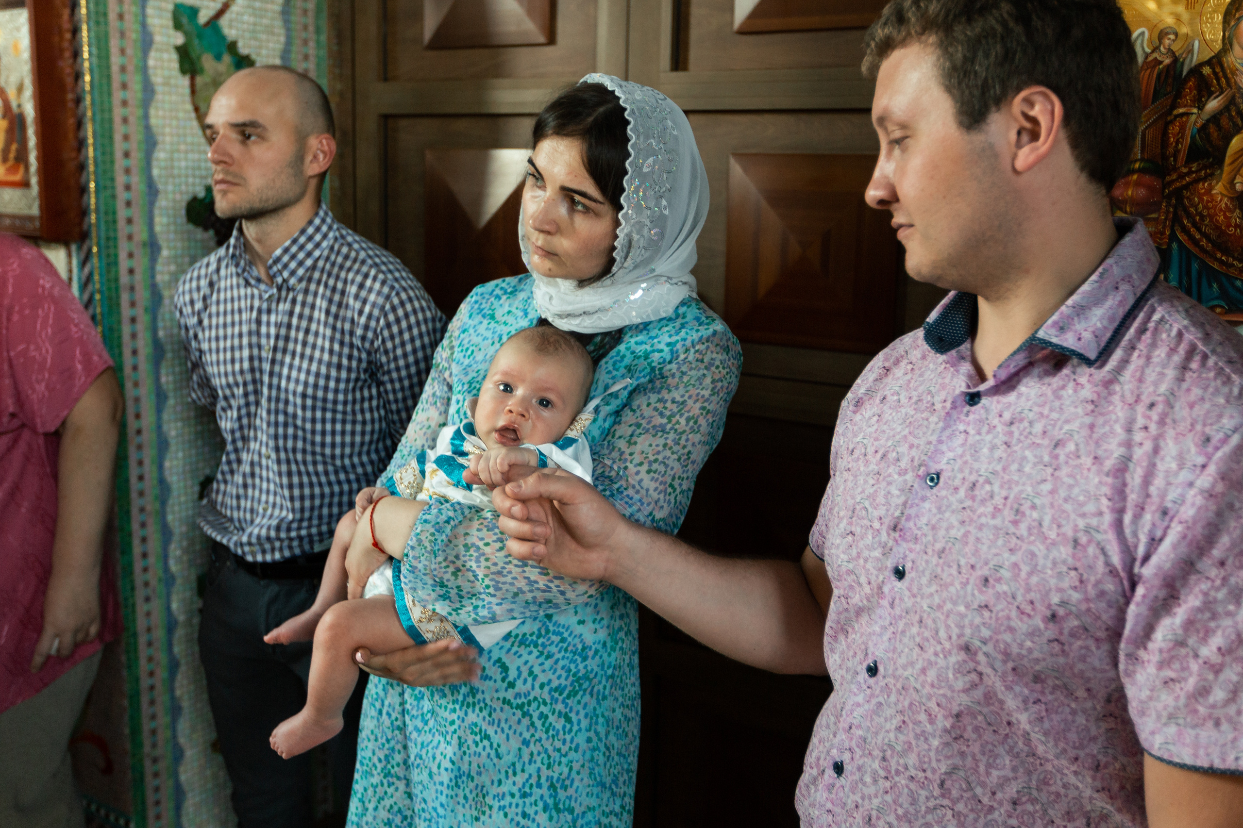 Крестины Максима. Свадебный и портретный фотограф в Королёве Сергей Чихарев