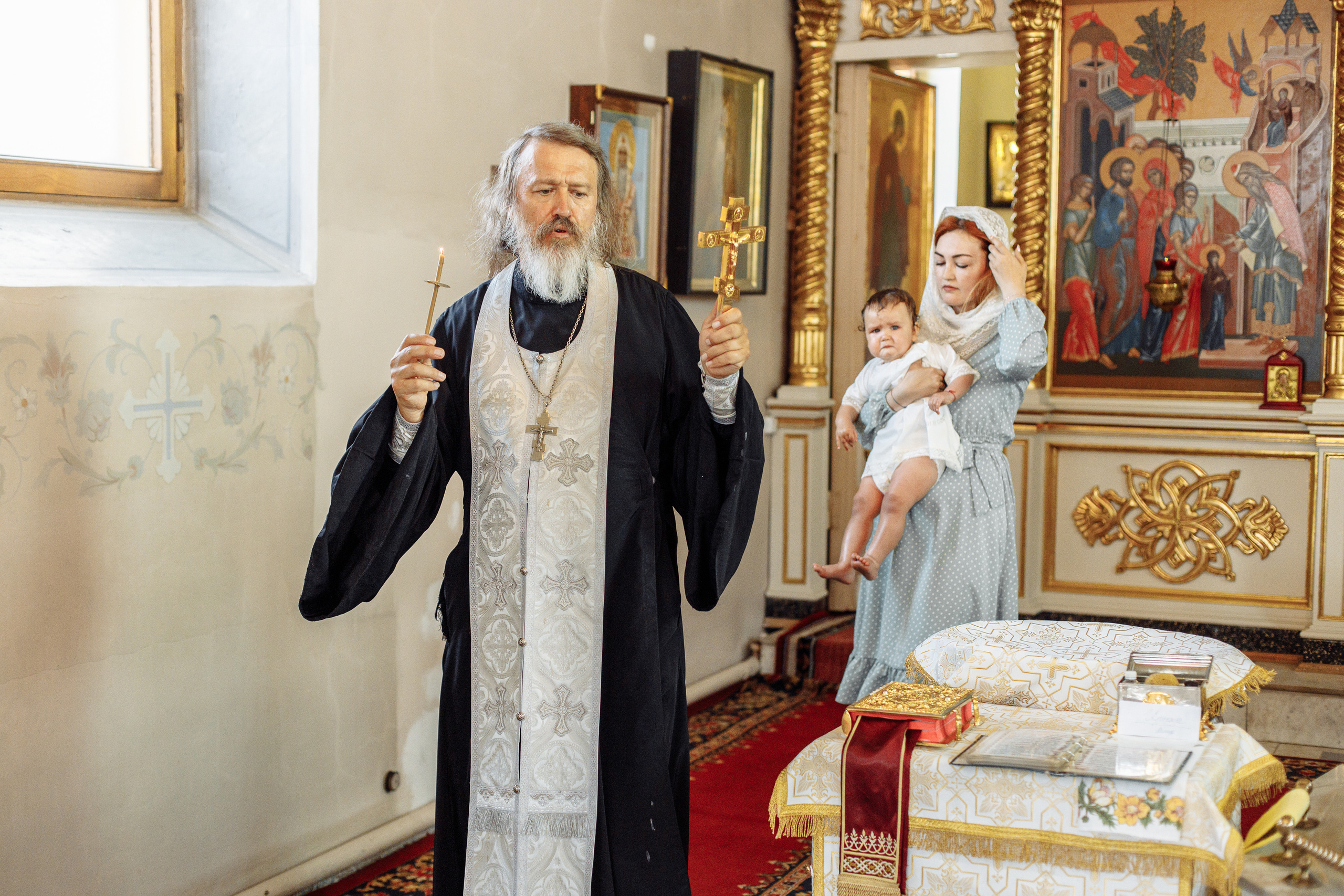 Крестины Арины. Свадебный и портретный фотограф в Королёве Сергей Чихарев