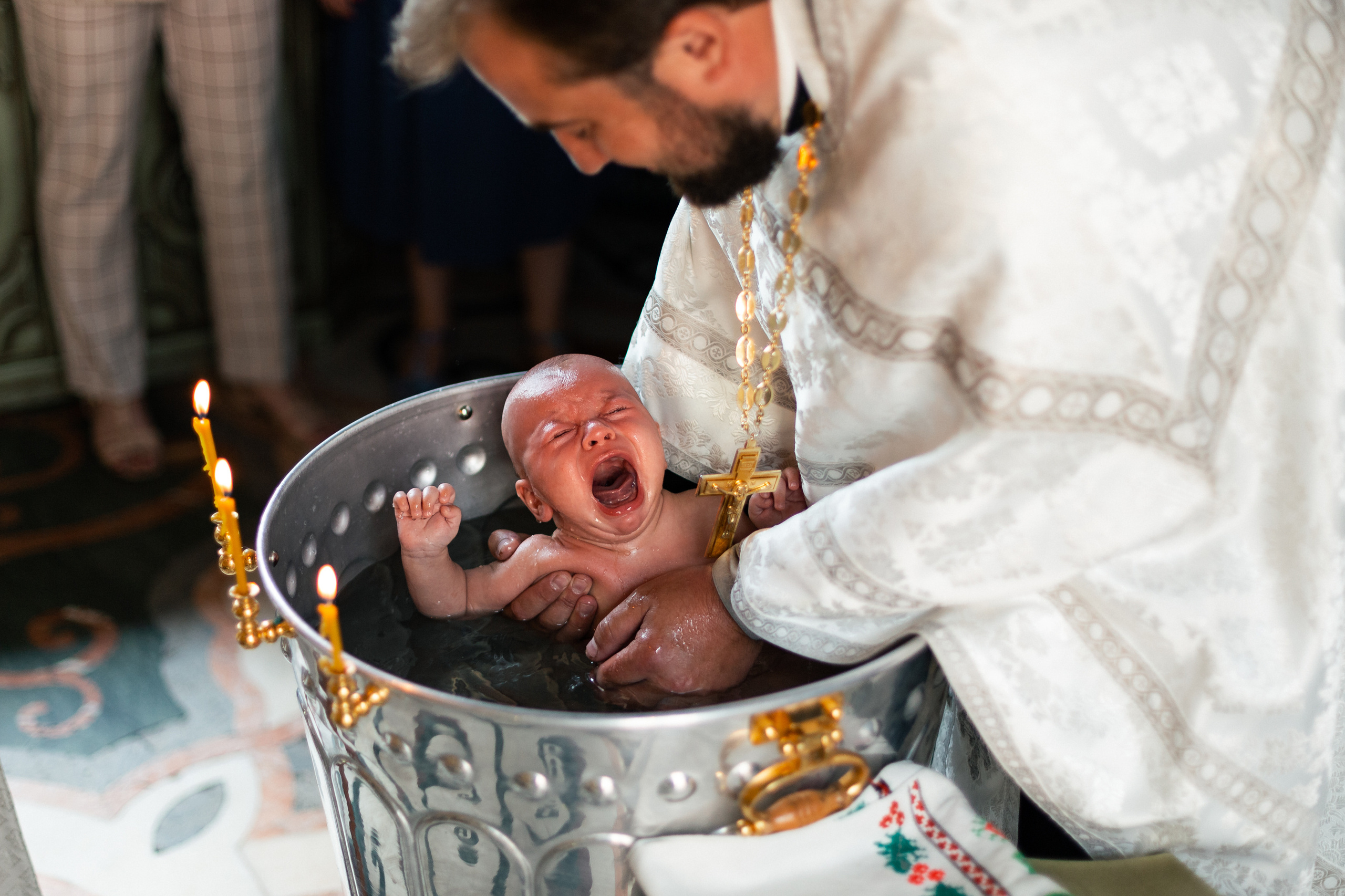 Крестины Максима. Свадебный и портретный фотограф в Королёве Сергей Чихарев