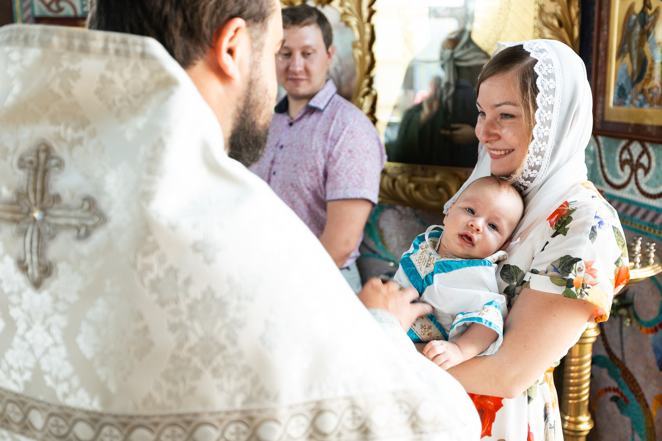 Крестины Максима. Свадебный и портретный фотограф в Королёве Сергей Чихарев