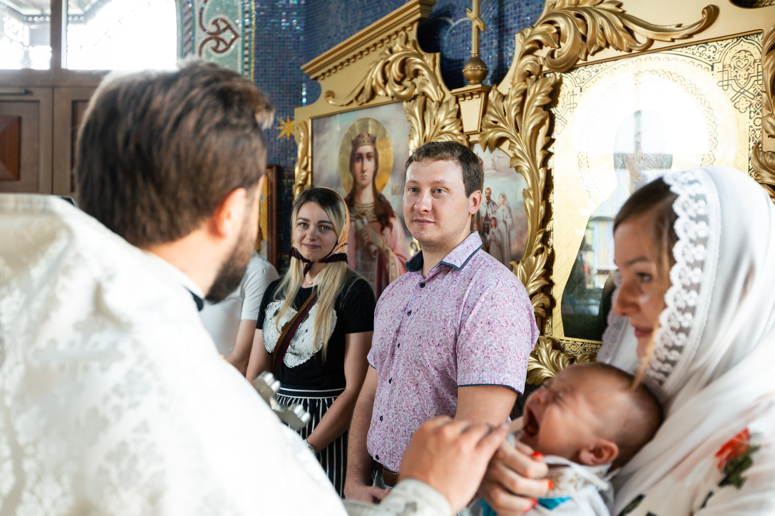 Крестины Максима. Свадебный и портретный фотограф в Королёве Сергей Чихарев