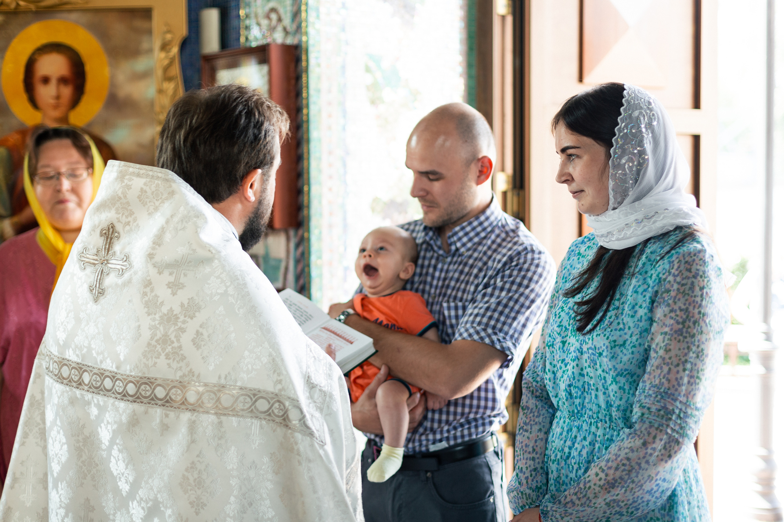 Крестины Максима. Свадебный и портретный фотограф в Королёве Сергей Чихарев
