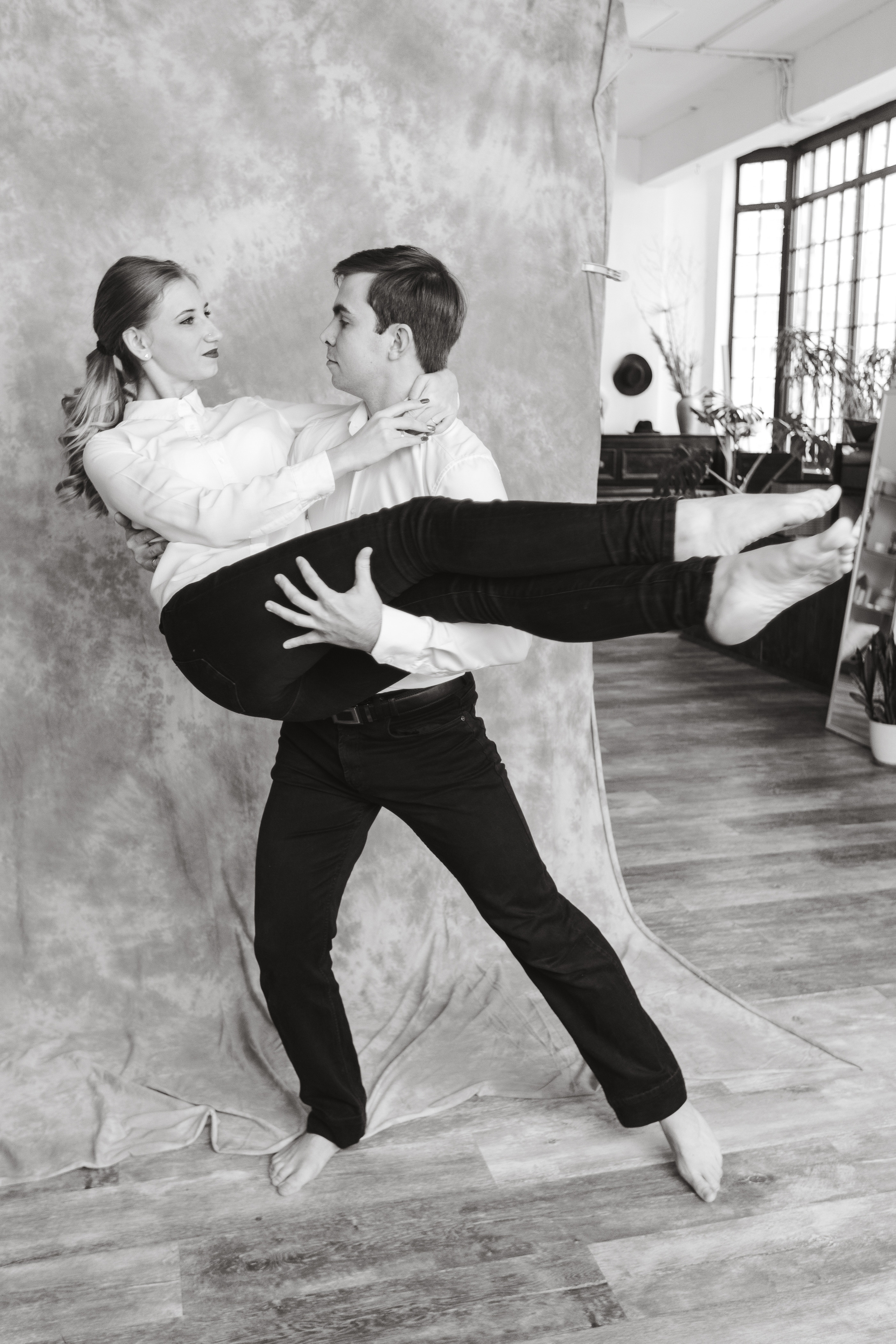 Трое в студии. Свадебный и портретный фотограф в Королёве Сергей Чихарев