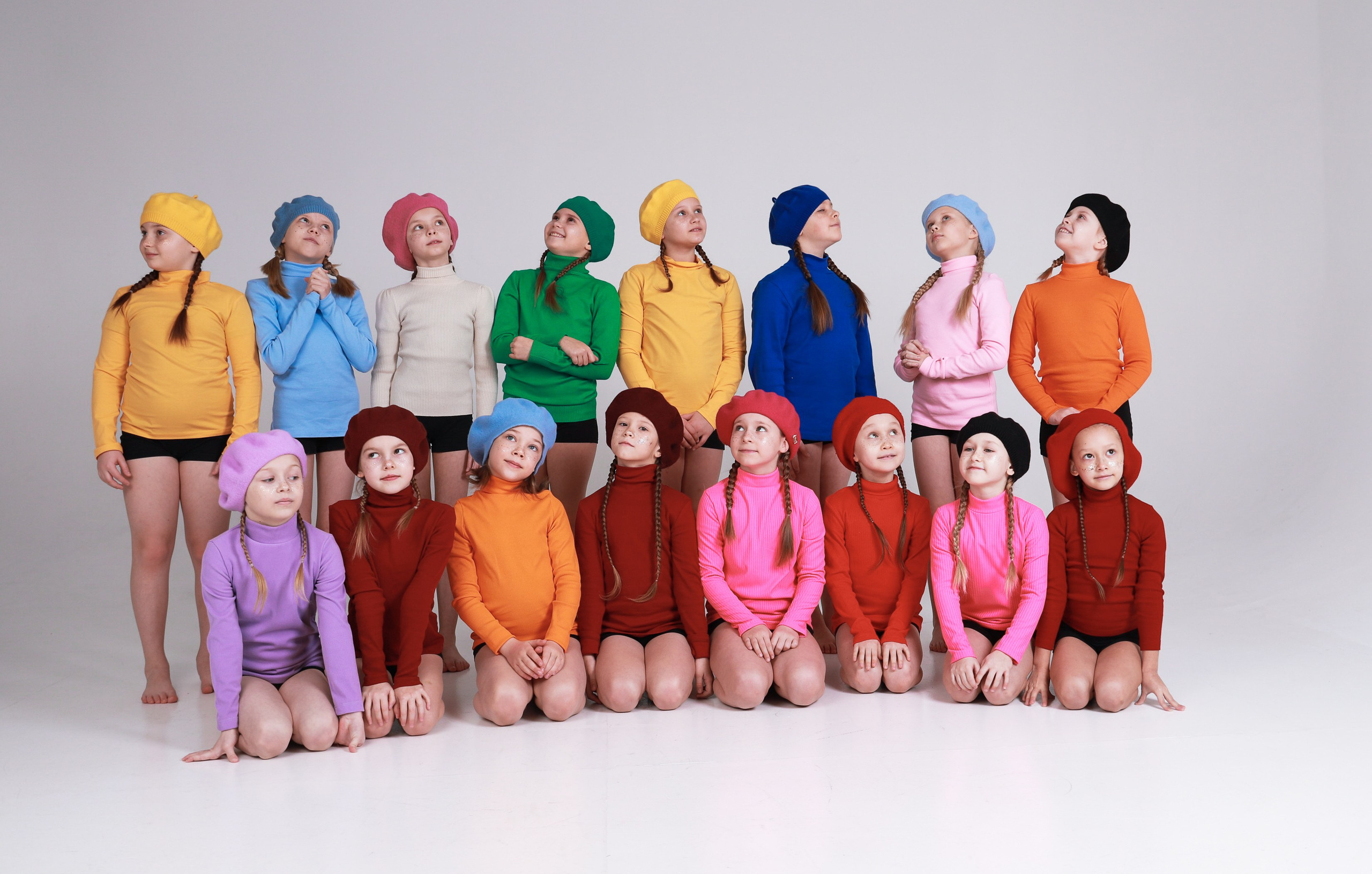 Сьемка на циклорамме. Фотограф Юлия Мальцева