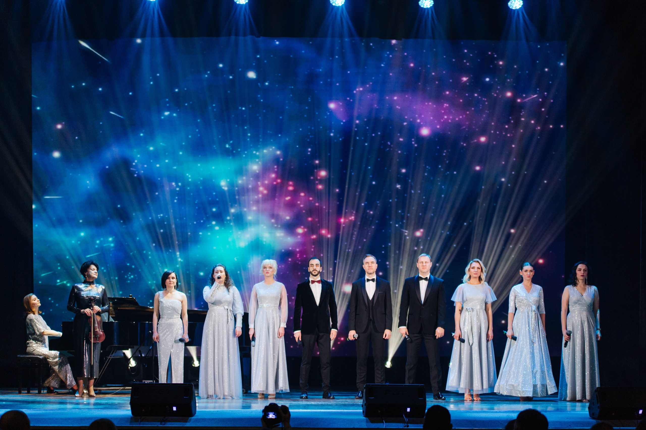 Театр песни «Притяжение» юбилейный концерт. Команда фотографов