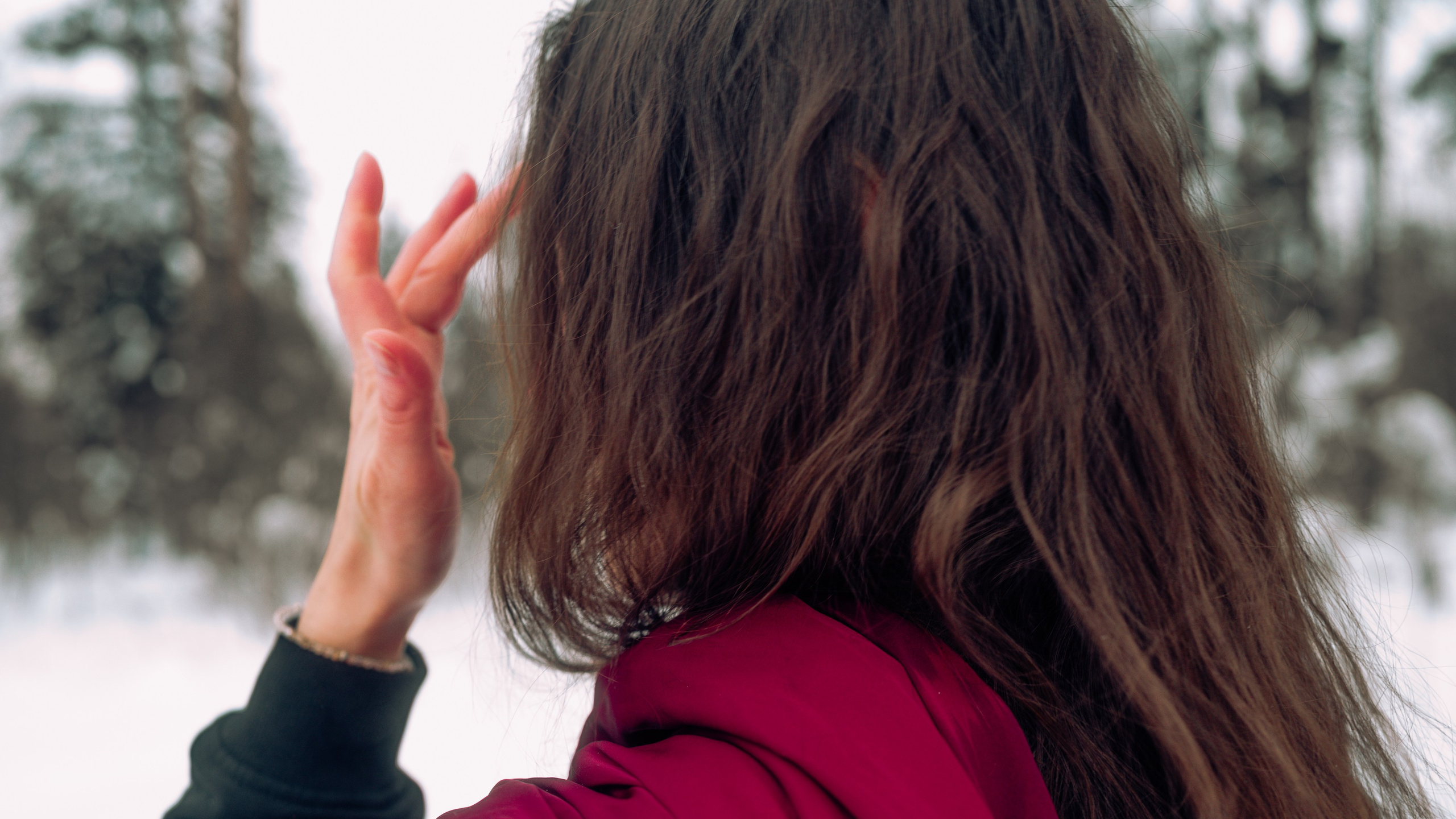 Женская психологическая съёмка в лесу. Фотоведьма Дарья Нечинская