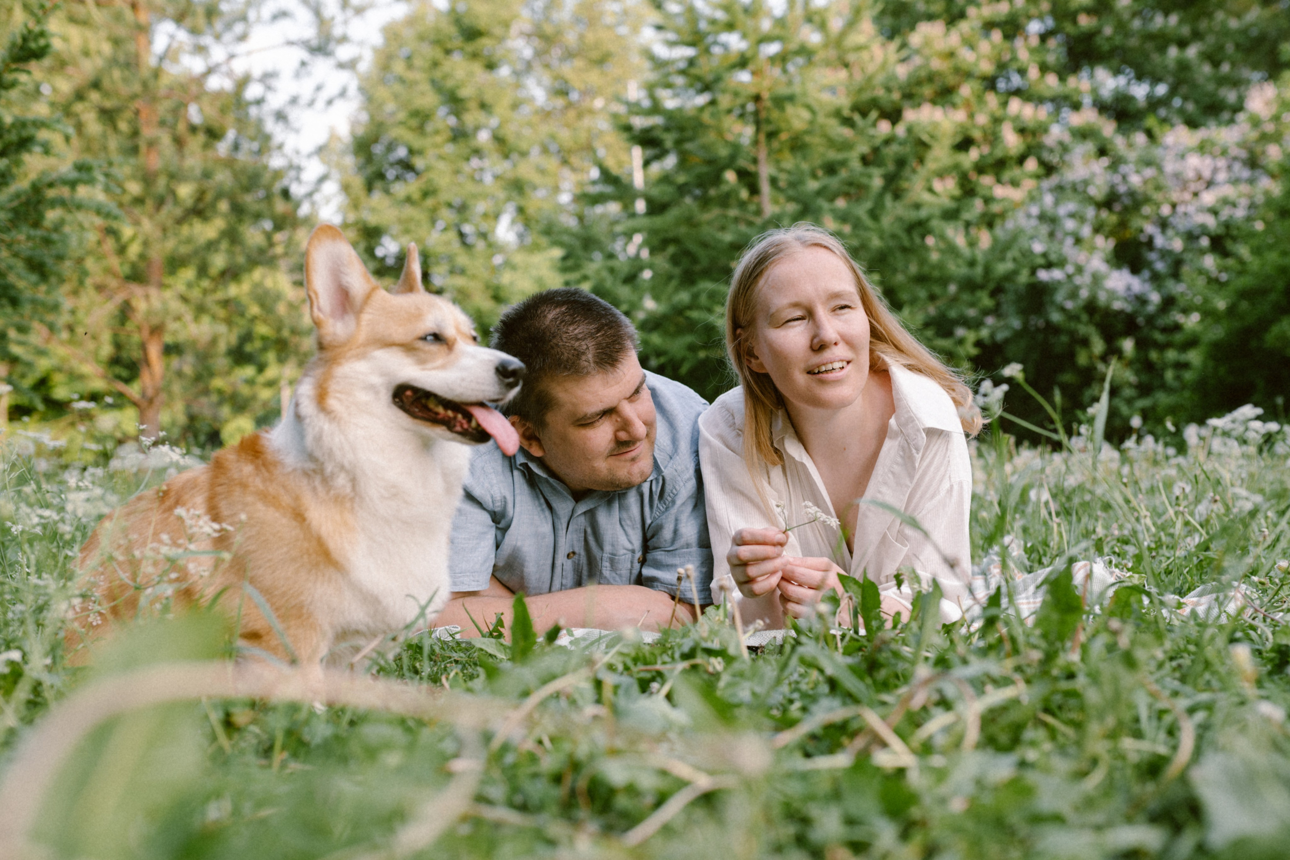 Настя и её семья. Фотограф анималист в Москве Ольга Агушева