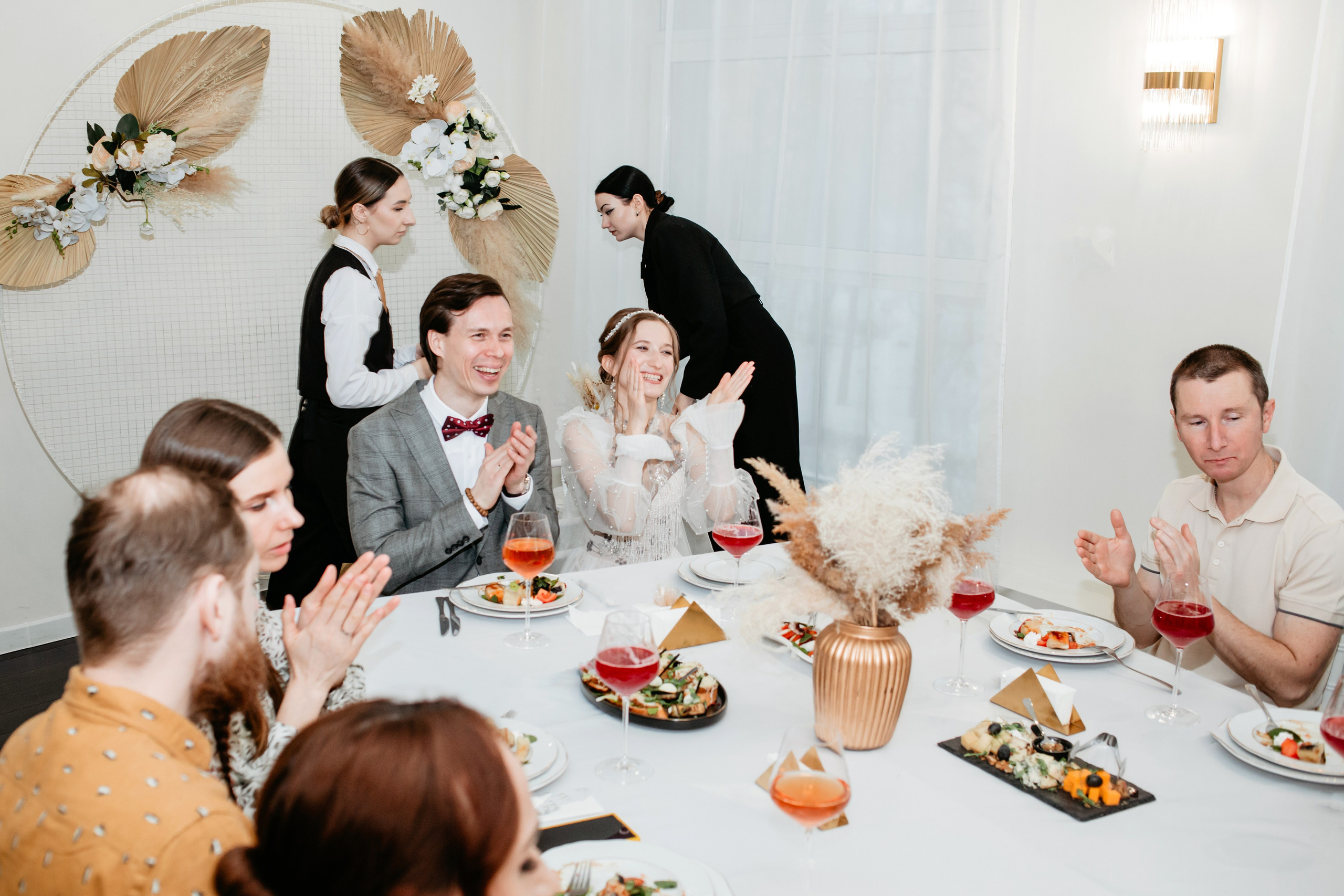 Свадебный банкет Анна и Дмитрия. Фотограф в Челябинске Ополихина Анна