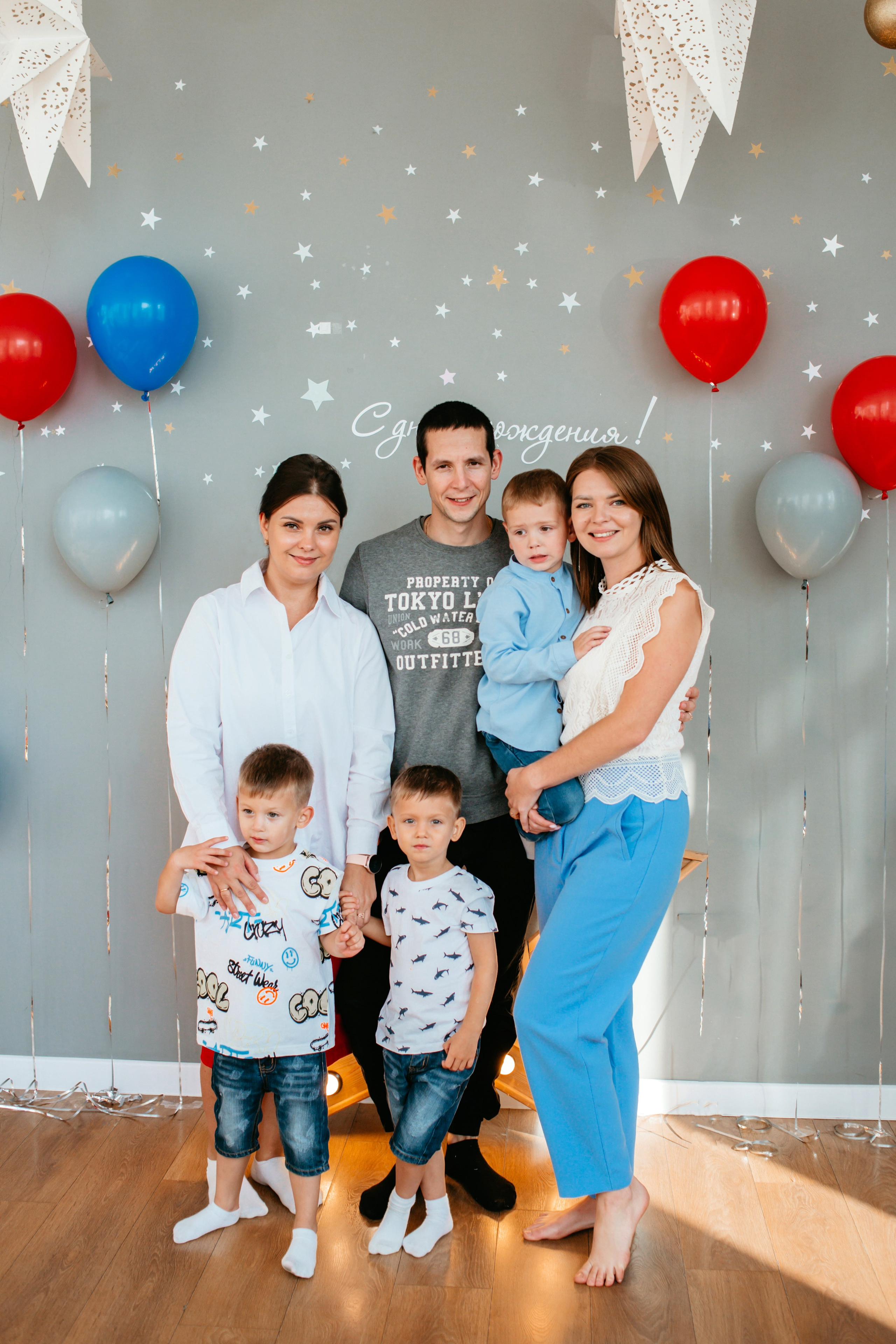 Детский день рождение. Лева 4 года. Фотограф в Челябинске Ополихина Анна