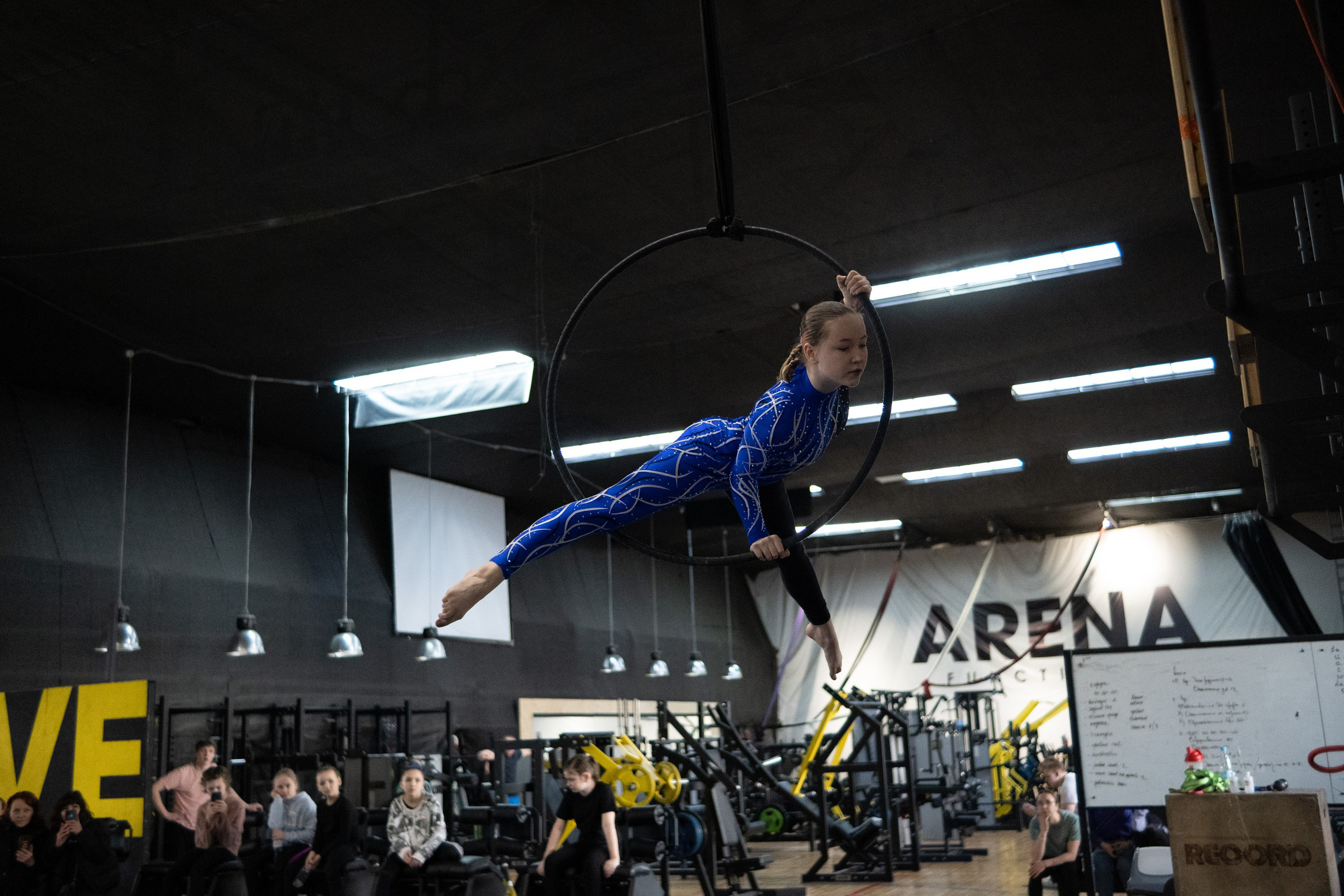 Внутриклубные соревнования по воздушной гимнастике 02.04.23