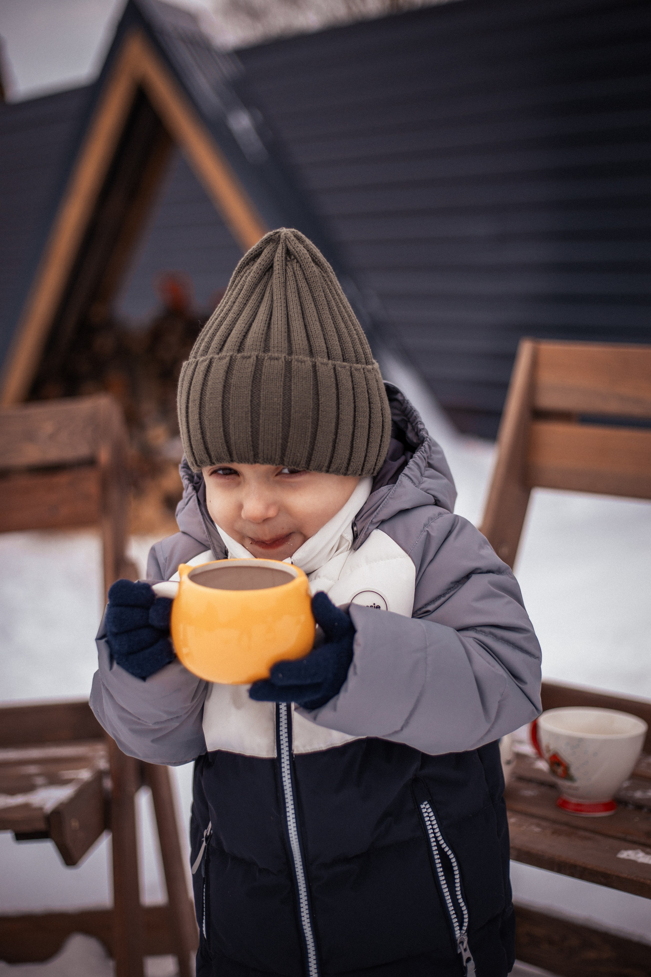 Мария с семьёй