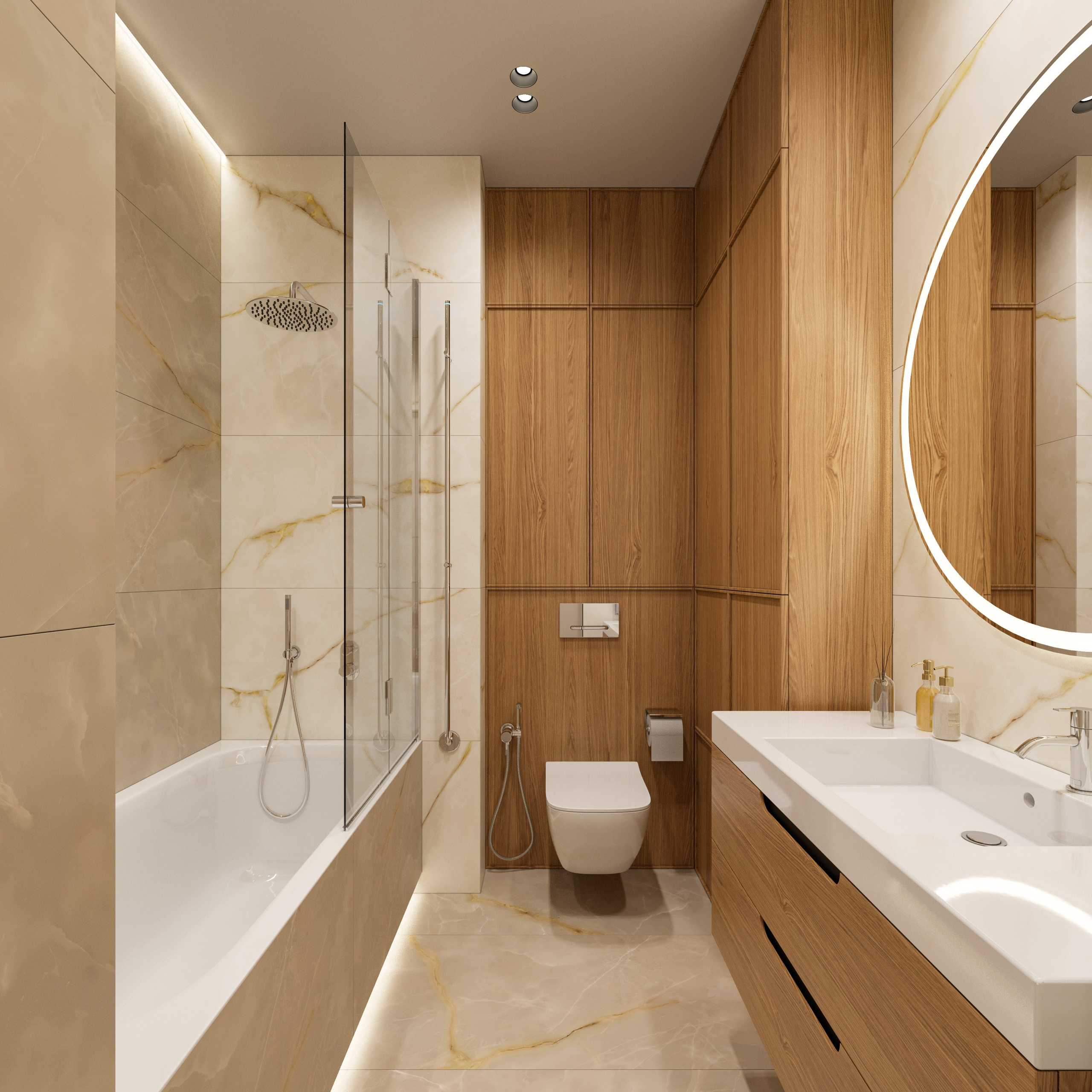 3D Визуализация Квартиры с Панорамными Окнами| Минимализм. Визуализатор интерьера в Москве | Брагин Кирилл