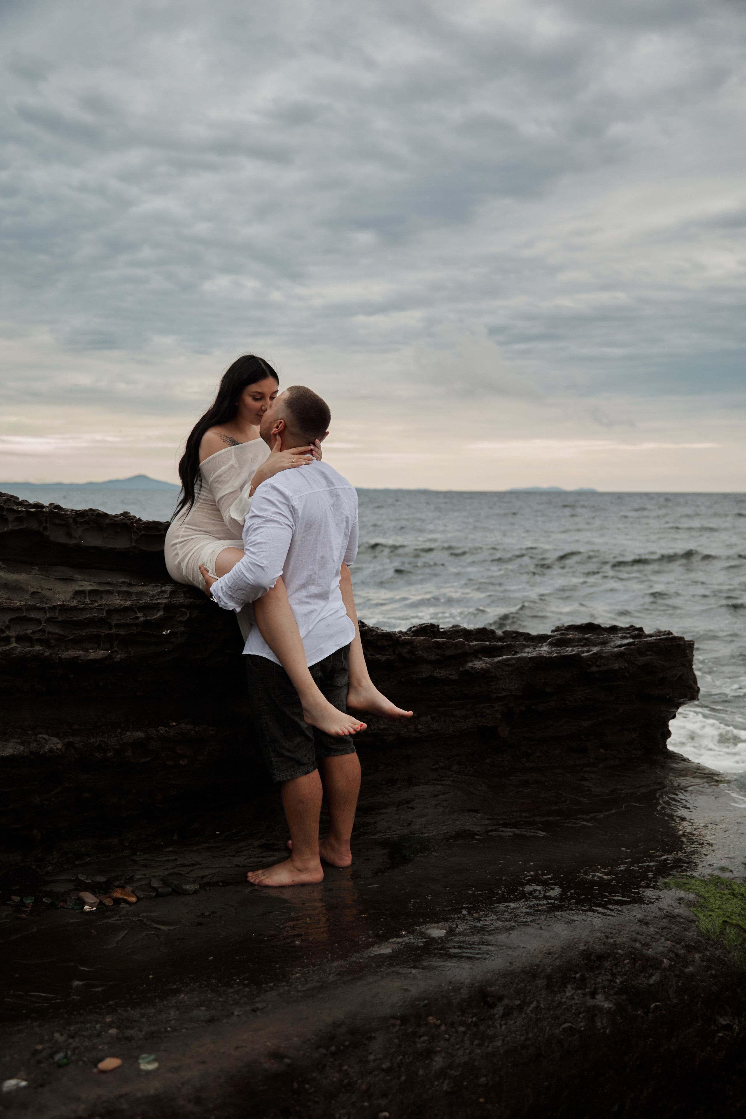 Антон и Лиза. Фотограф женского портрета, беременности и материнства Харькова Елена