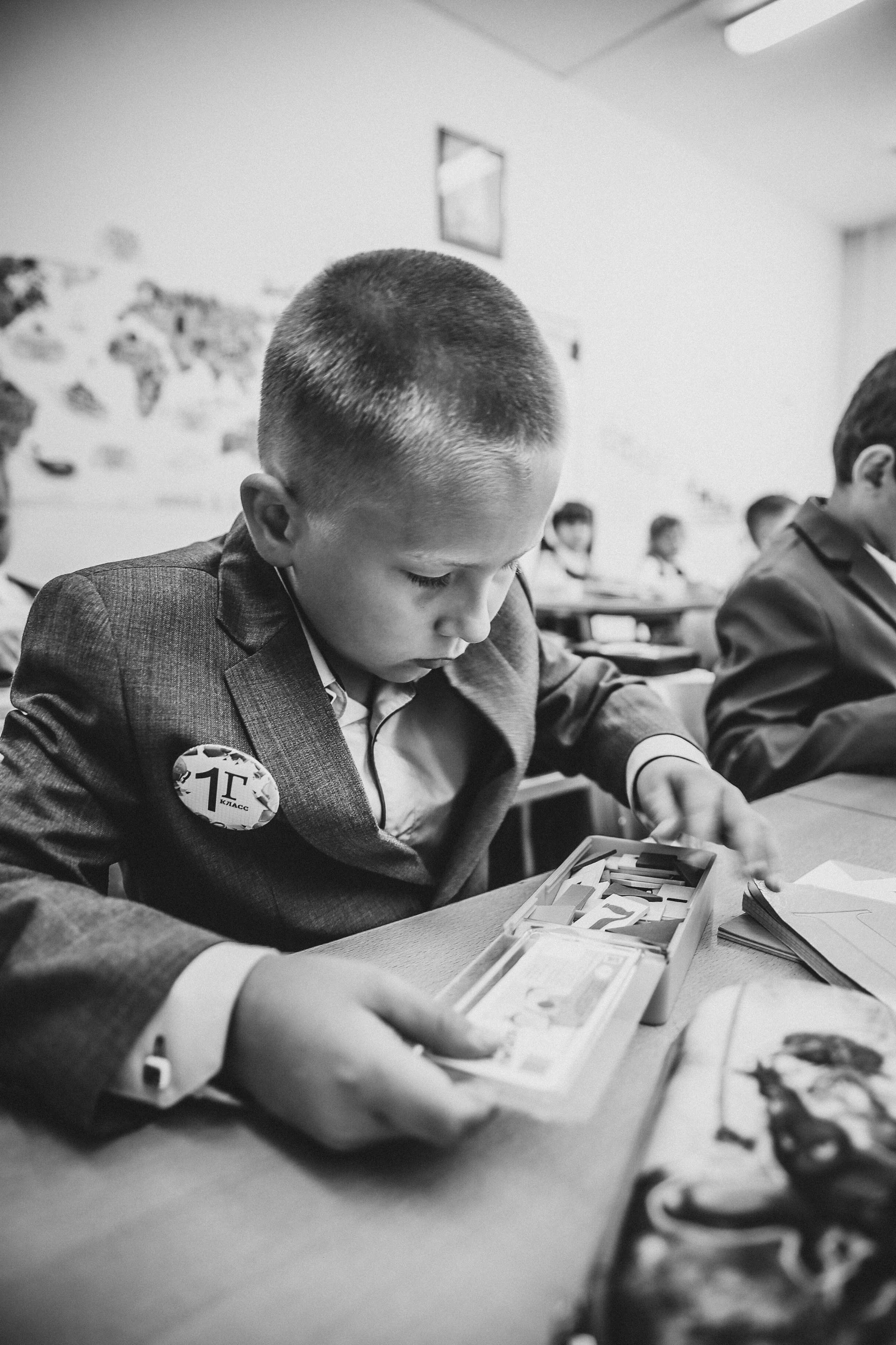 Первоклашки. Фотограф в Серпухове и Тарусе Ксения Царёва